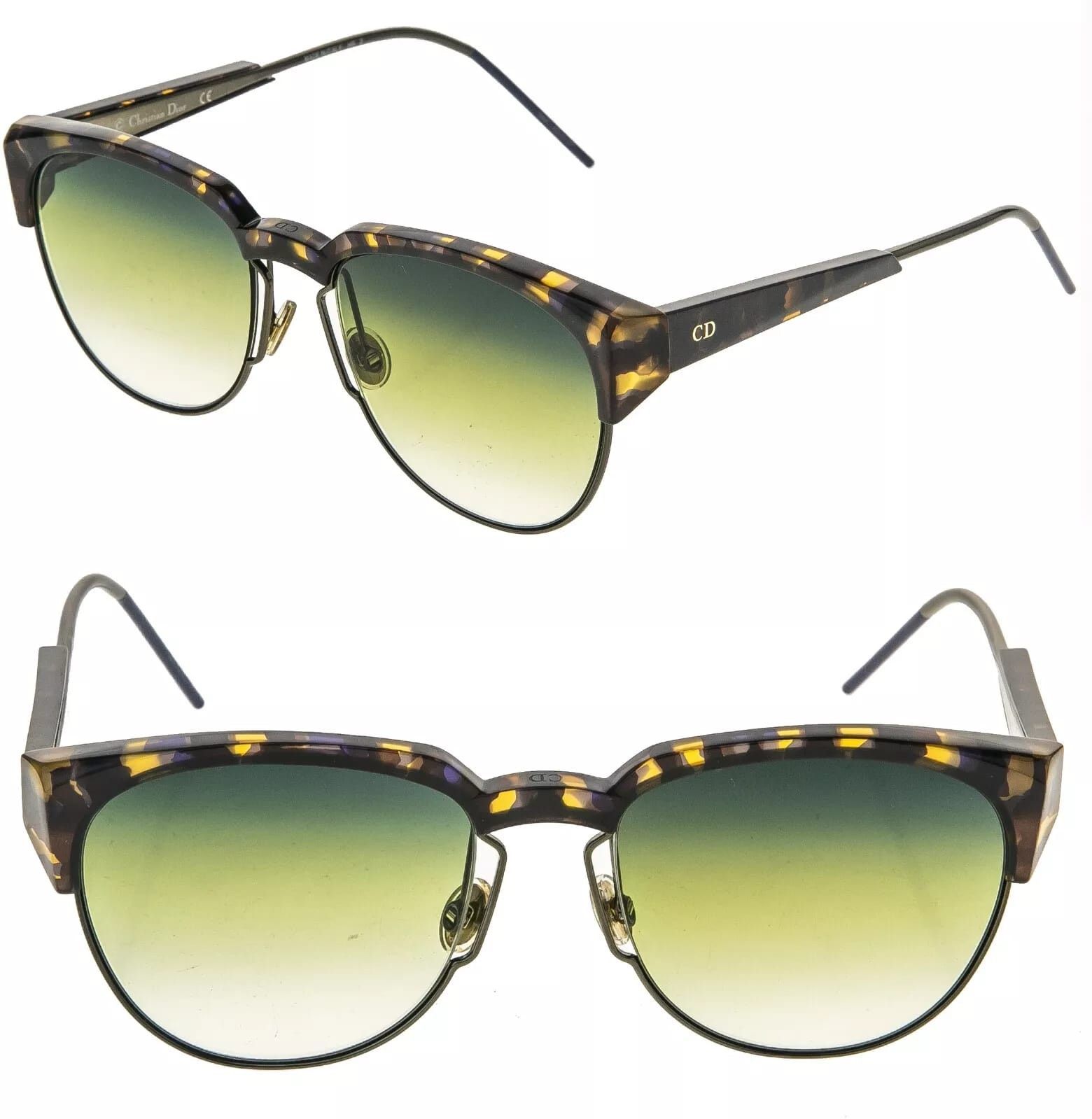 Christian Dior Monsieur CHRISTIAN DIOR SPECTRAL Brown Fashion Sunglass DIORSPECTRAL Size ONE SIZE - 1 Thumbnail