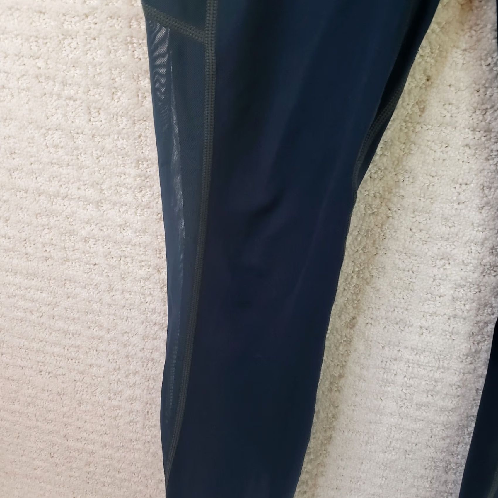 Fabletics Fabletics Leggings Womens Navy Blue Motion 365 Medium 28" Ankle Pull On Size M Size 32" / US 10 / IT 46 - 6 Thumbnail
