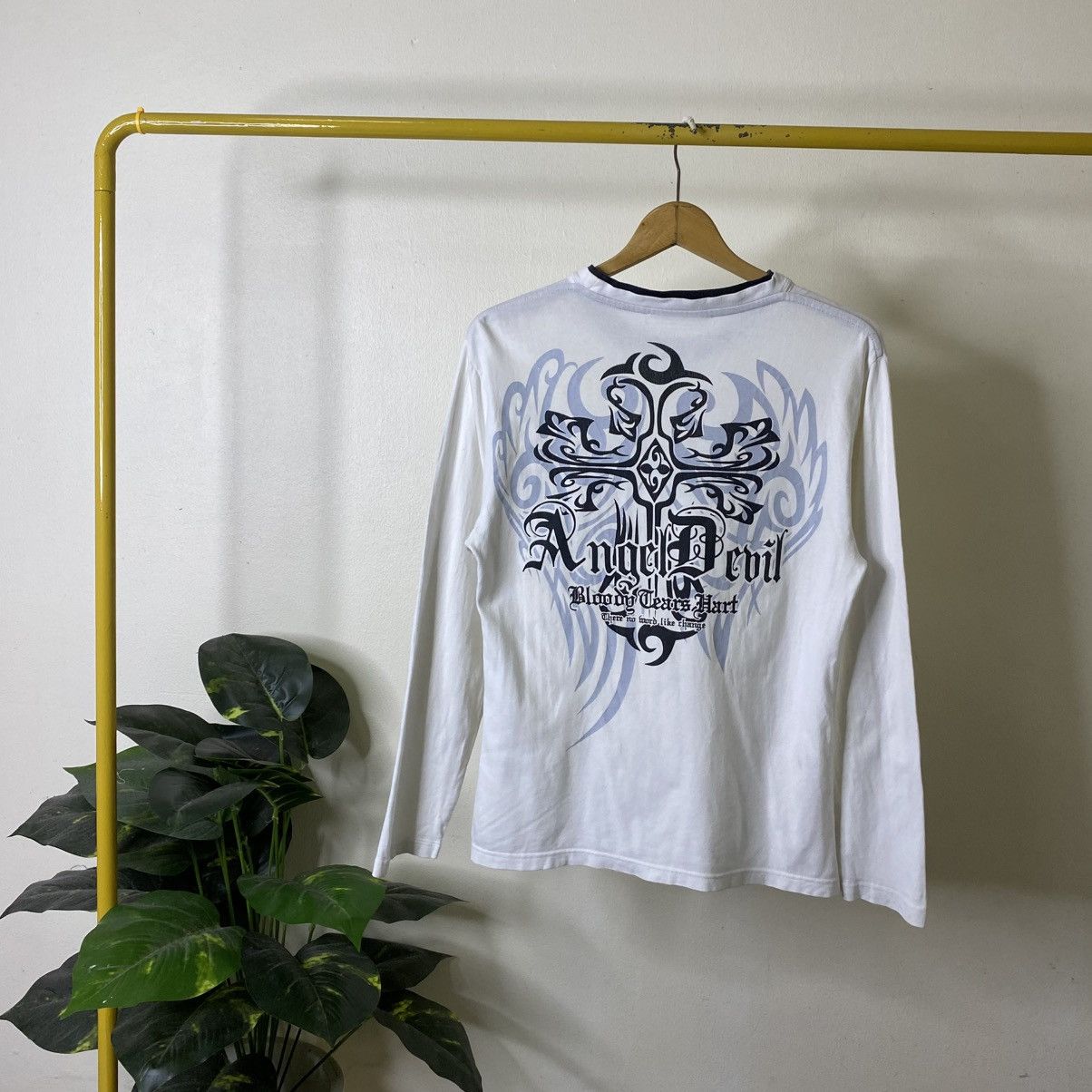 If Six Was Nine AngelDevil Affliction Japanese Cyber Gothic Punk Grunge LGB Size US S / EU 44-46 / 1 - 1 Thumbnail