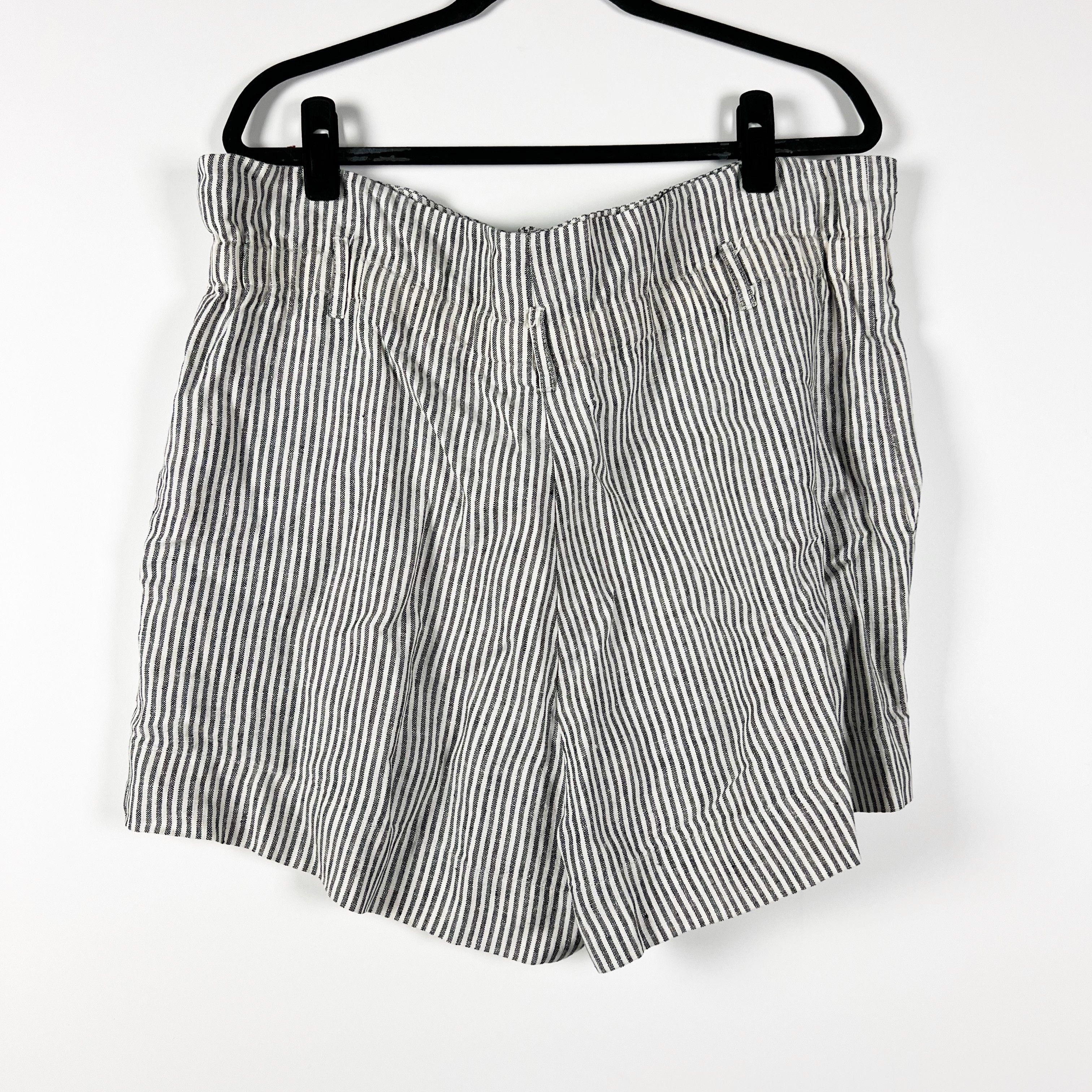 Reformation Reformation Theodore Linen Lightweight Pinstripe Size 34" / US 12 / IT 48 - 4 Thumbnail