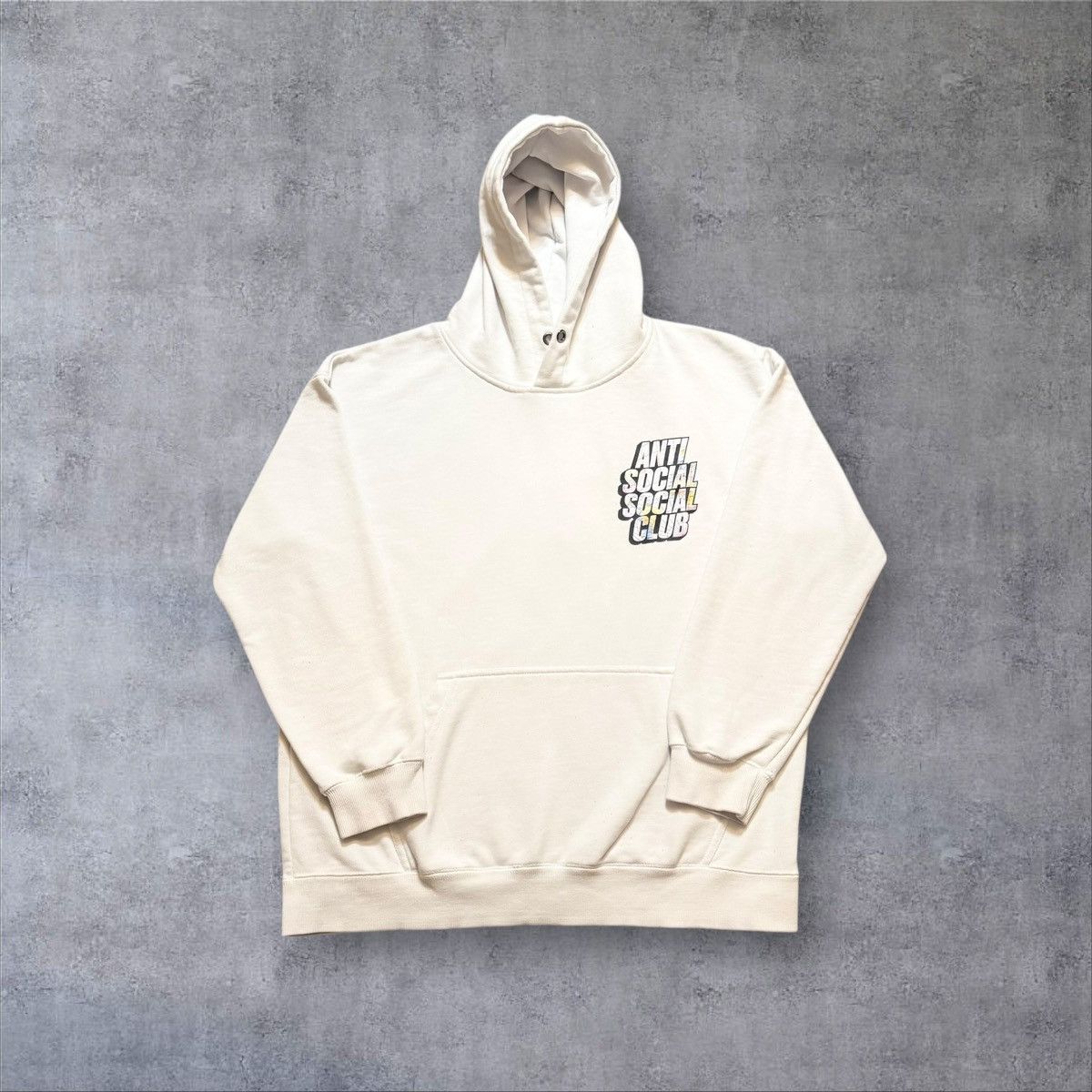 Anti Social Social Club Anti Social Social Club White Pullover Hoodie Size US L / EU 52-54 / 3 - 1 Thumbnail