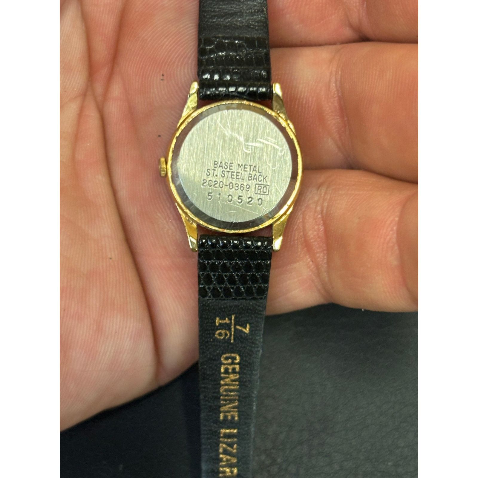 Seiko Vintage Seiko 2C20-0369 Gold Tone Women’s Watch! New Battery Size ONE SIZE - 6 Thumbnail