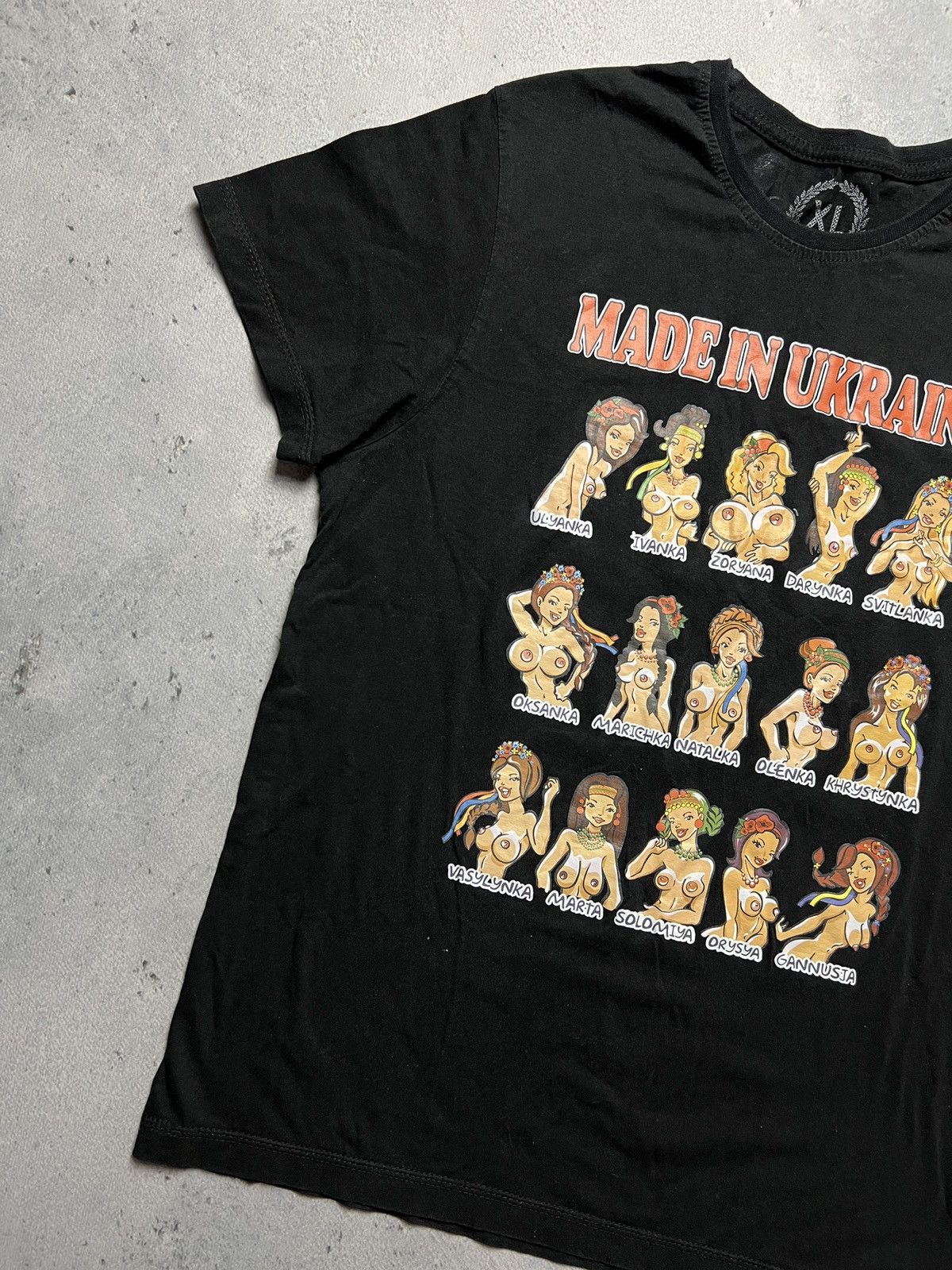 Other Made in Ukraine They Show All Kinds Boob Sex Humor T-shirt Size US M / EU 48-50 / 2 - 3 Thumbnail