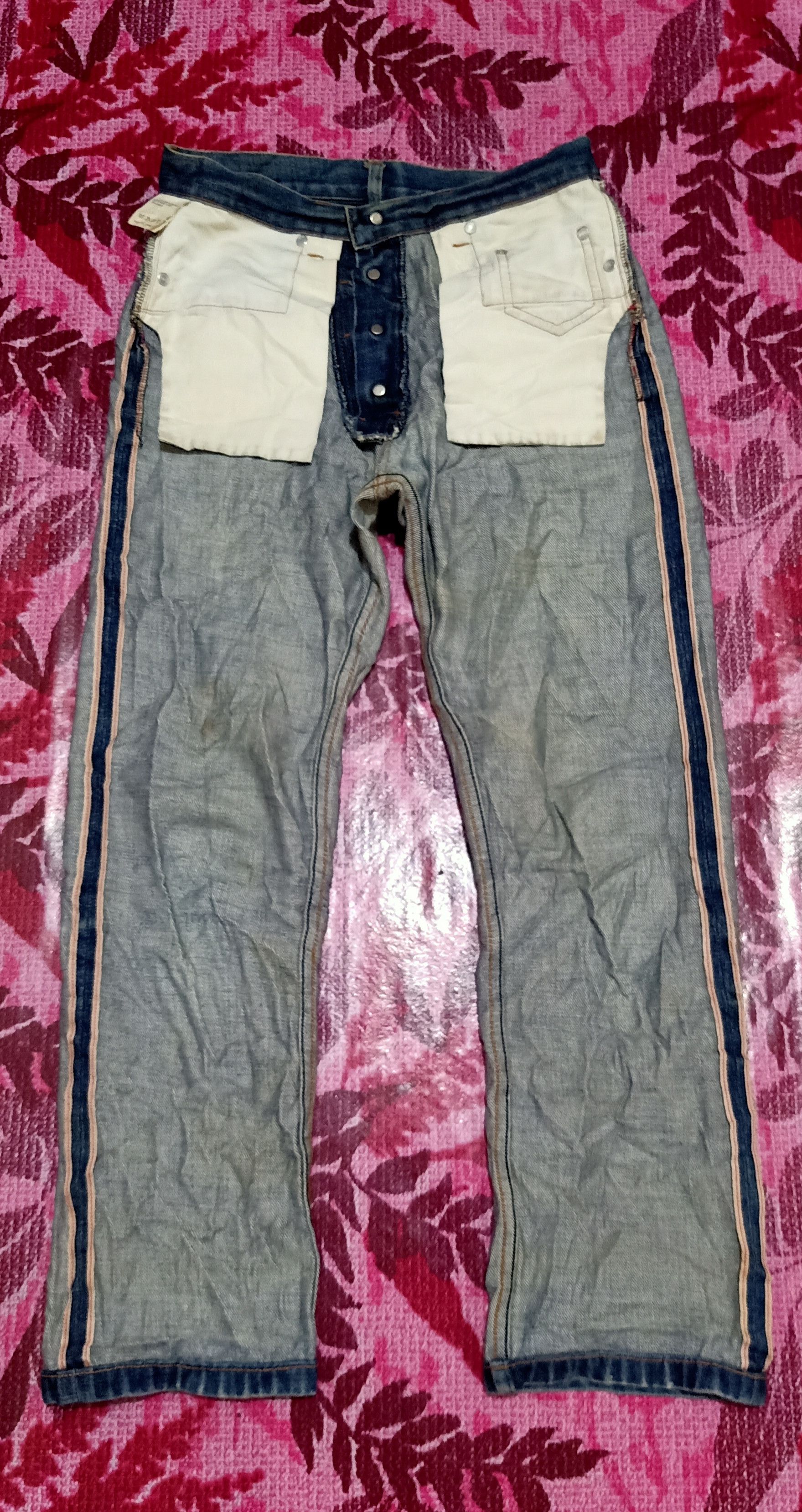 A.P.C. A.p.c. selvedge distressed jeans Size US 27 - 17 Thumbnail