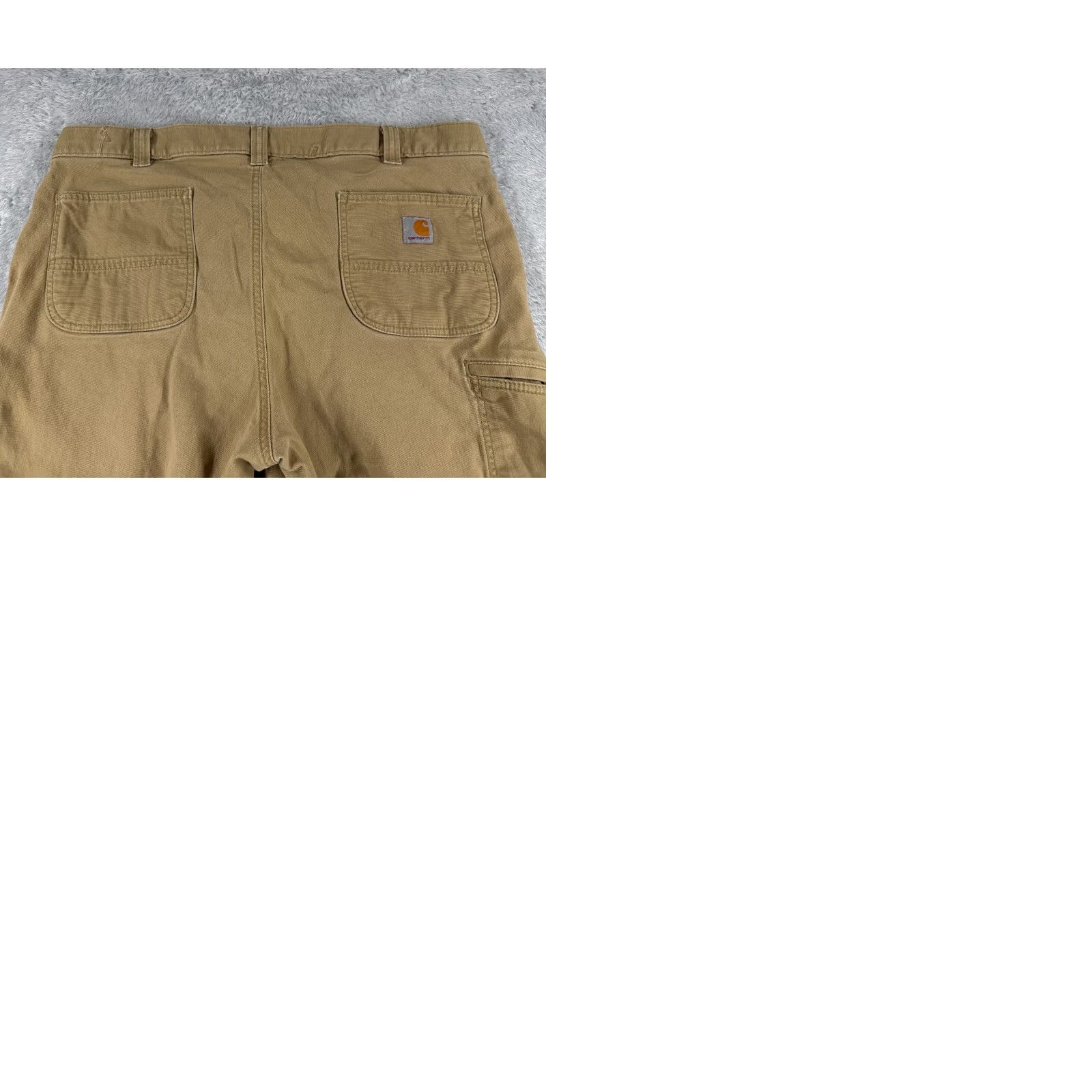 Carhartt VINTAGE Carhartt Pants Men 40 Beige Rip-Stop Cargo Relaxed Fit Rugged Flex Cotton Blend Size US 40 / EU 56 - 10 Thumbnail