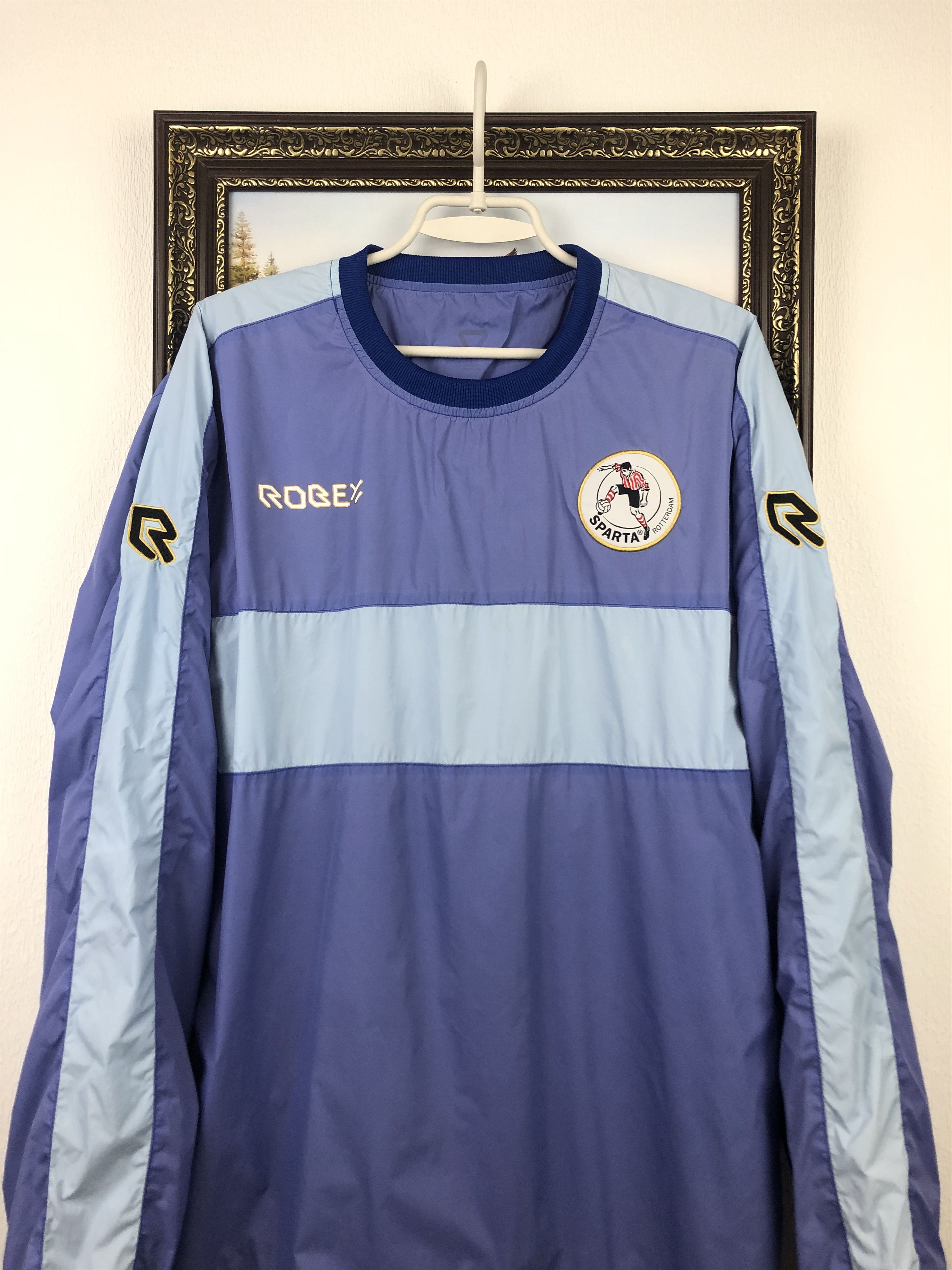 Vintage Sparta Rotterdam Jacket Soccer Track Top Windbreaker Train Size US L / EU 52-54 / 3 - 2 Thumbnail
