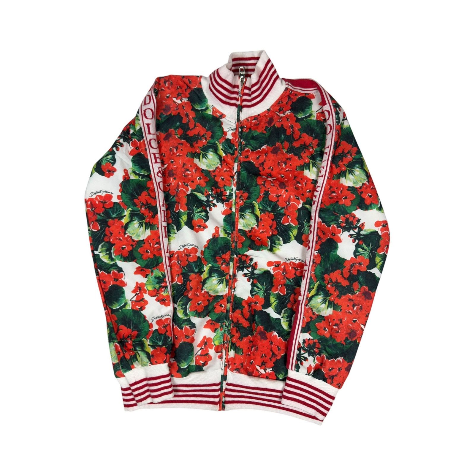 Dolce & Gabbana Dolce & Gabbana Women's Multicolor Full Zip Floral Jacket 38 Size XS / US 0-2 / IT 36-38 - 1 Thumbnail