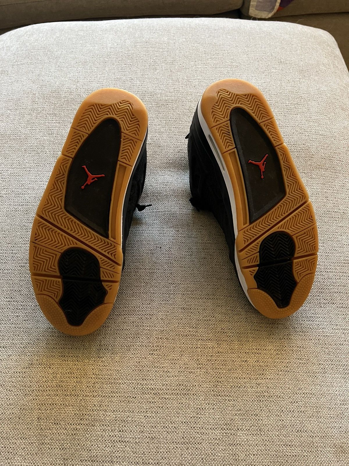 Jordan Brand Jordan 4 Black Laser Size 13 Size US 13 / EU 46 - 5 Thumbnail