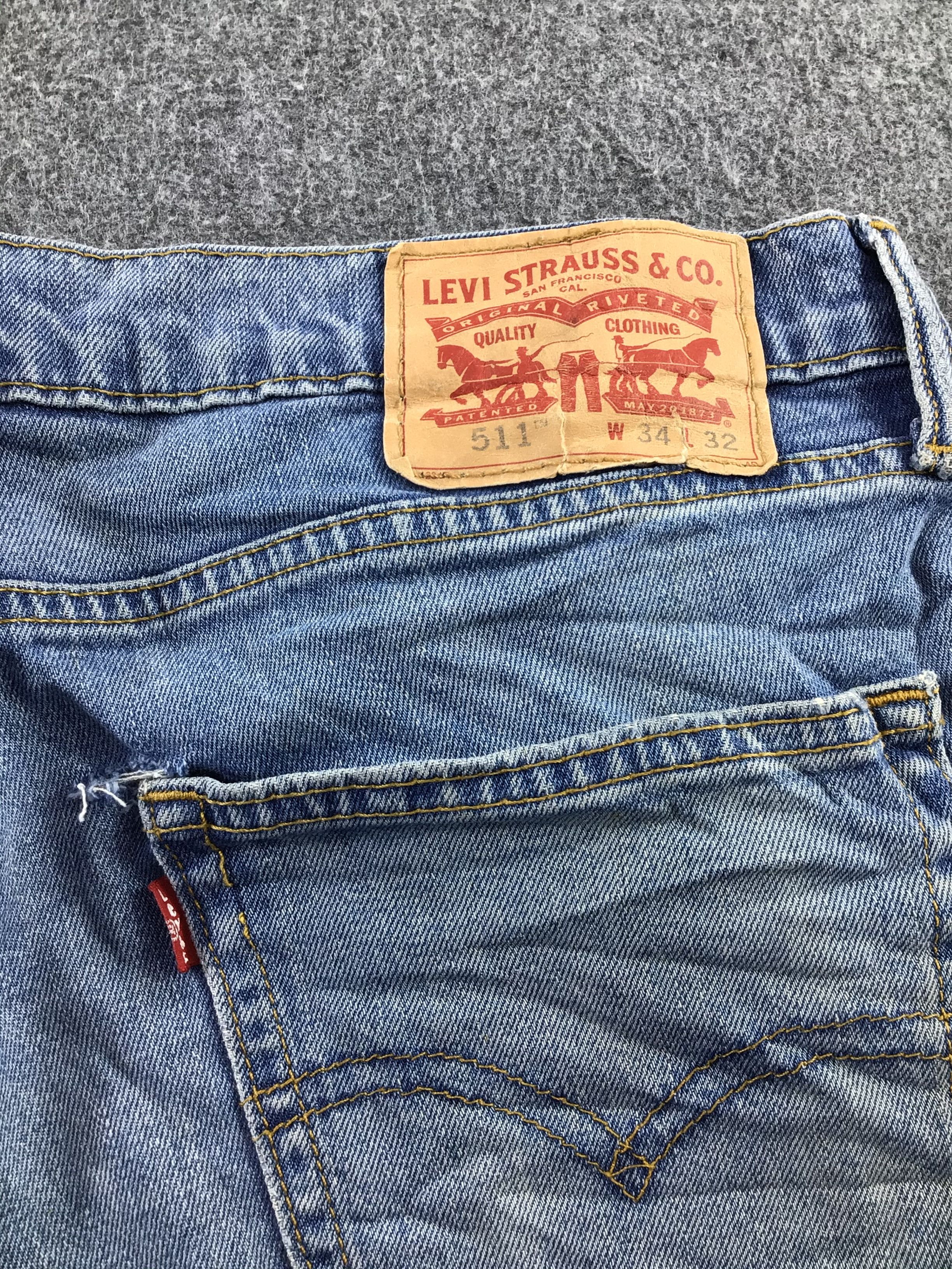 Levi's × Vintage Vintage Levis 511 Jeans-JM753 Size US 35 - 6 Thumbnail