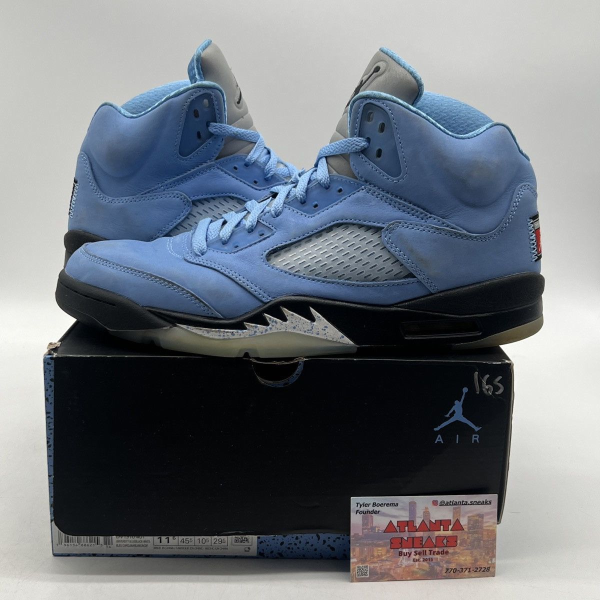 Jordan Brand Air Jordan 5 unc Size US 11.5 / EU 44-45 - 1 Thumbnail