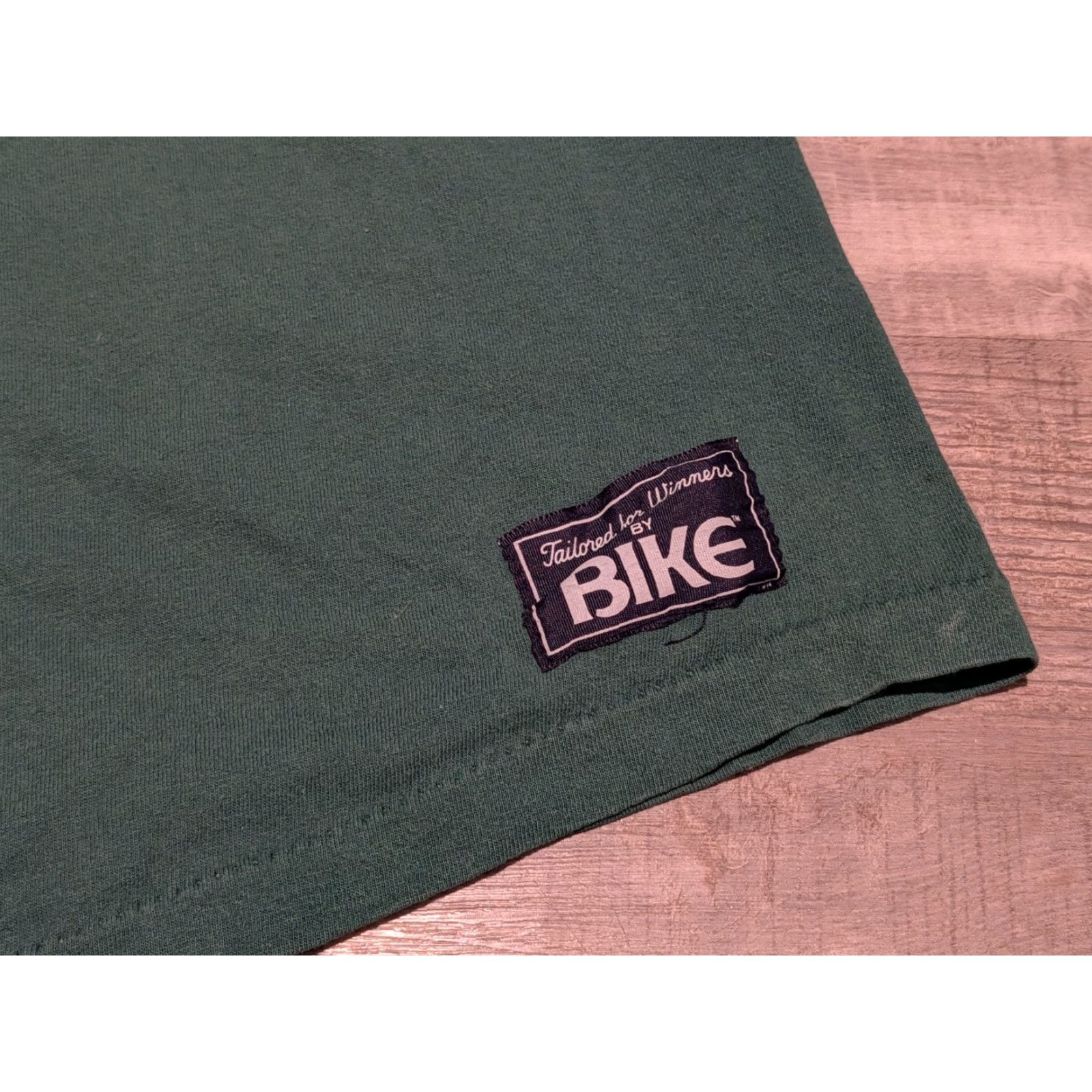Vintage VINTAGE Bike Athletic Polo Shirt Collared Tee USA Made Green XL 80s Mens Size US XL / EU 56 / 4 - 2 Thumbnail