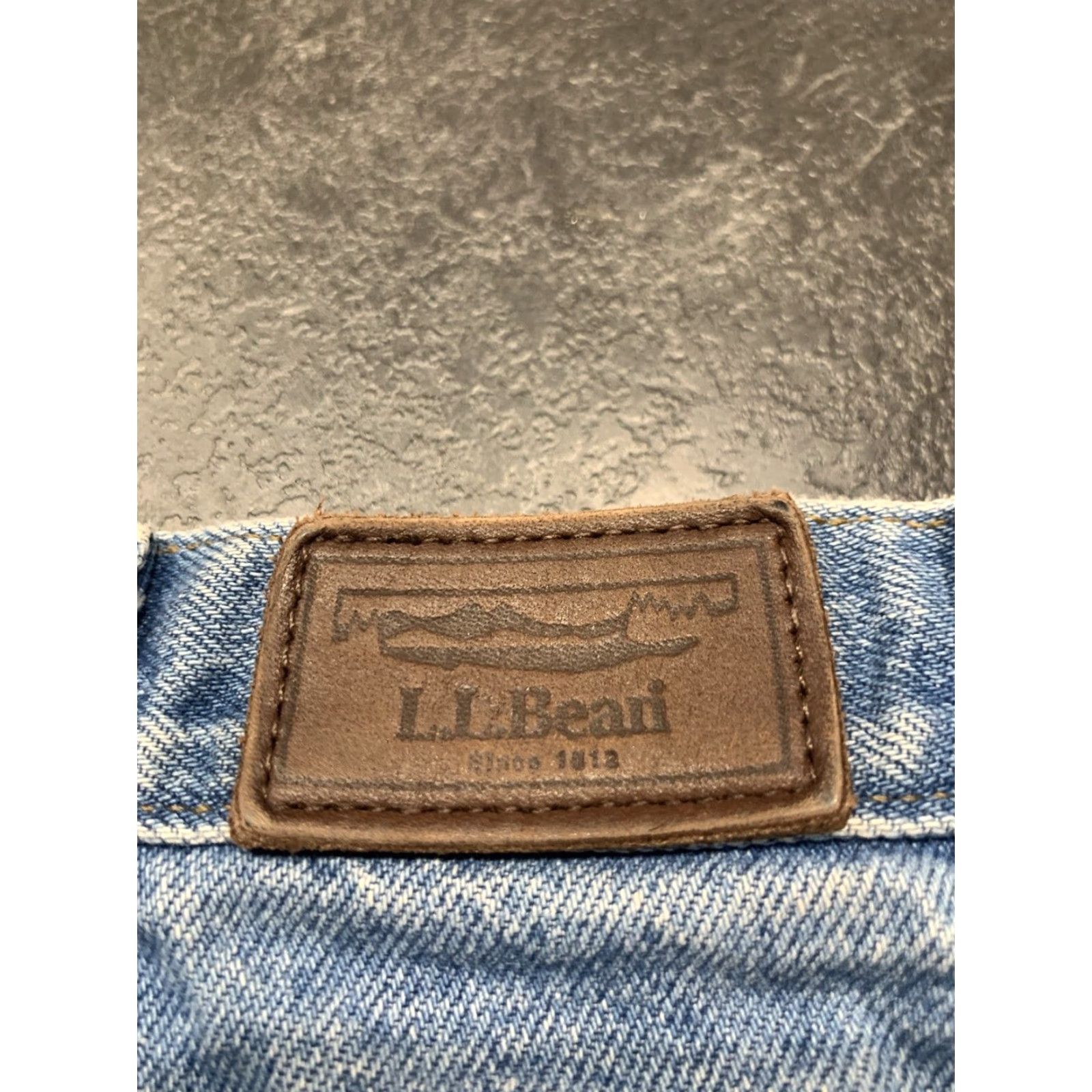 Vintage VINTAGE L.L. Bean Double L Hidden Comfort Waist Mens High Rise Straight Leg Jeans 36x29 Blue Cotton Size US 36 / EU 52 - 4 Thumbnail