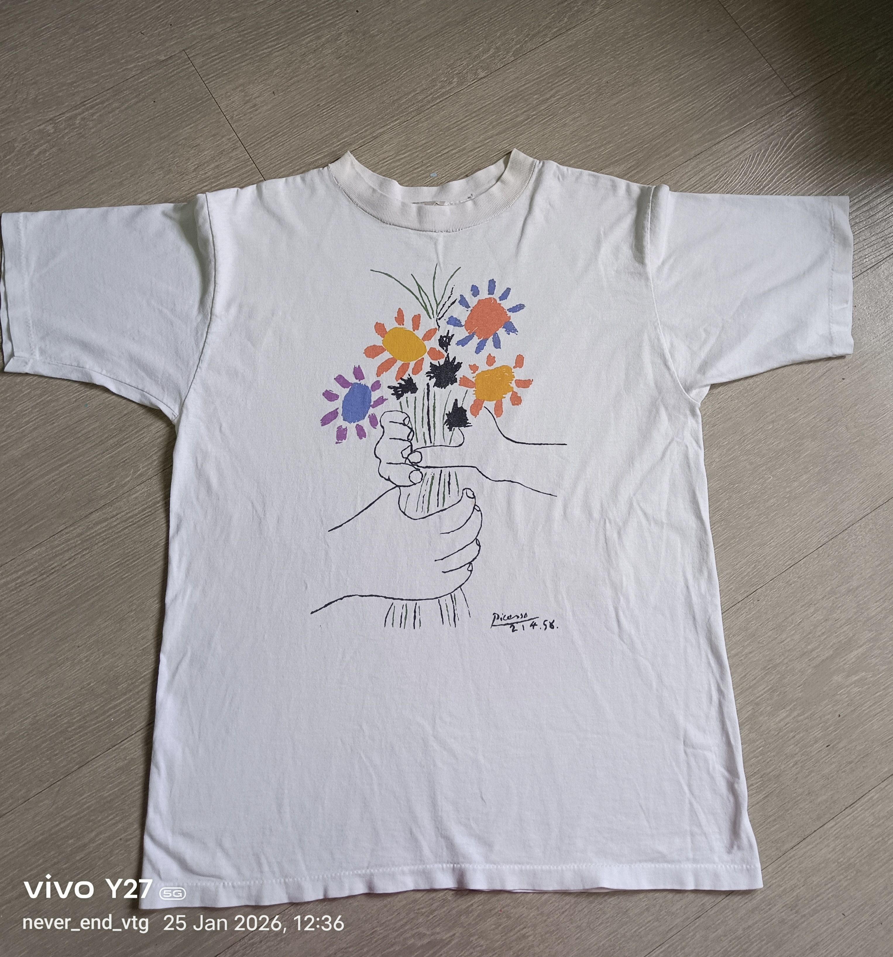 Vintage Pablo Picasso Bouquet of Peace