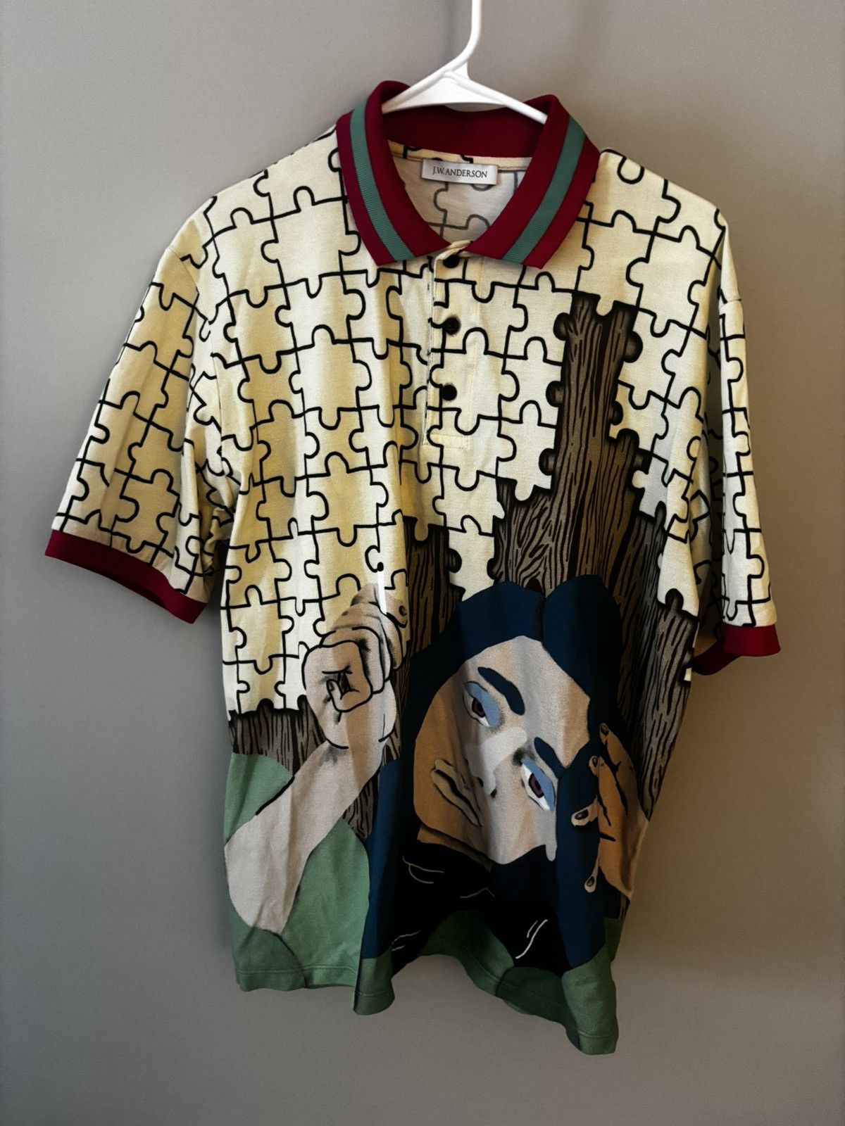 JW Anderson Puzzle smoking polo Size US L / EU 52-54 / 3 - 2 Thumbnail