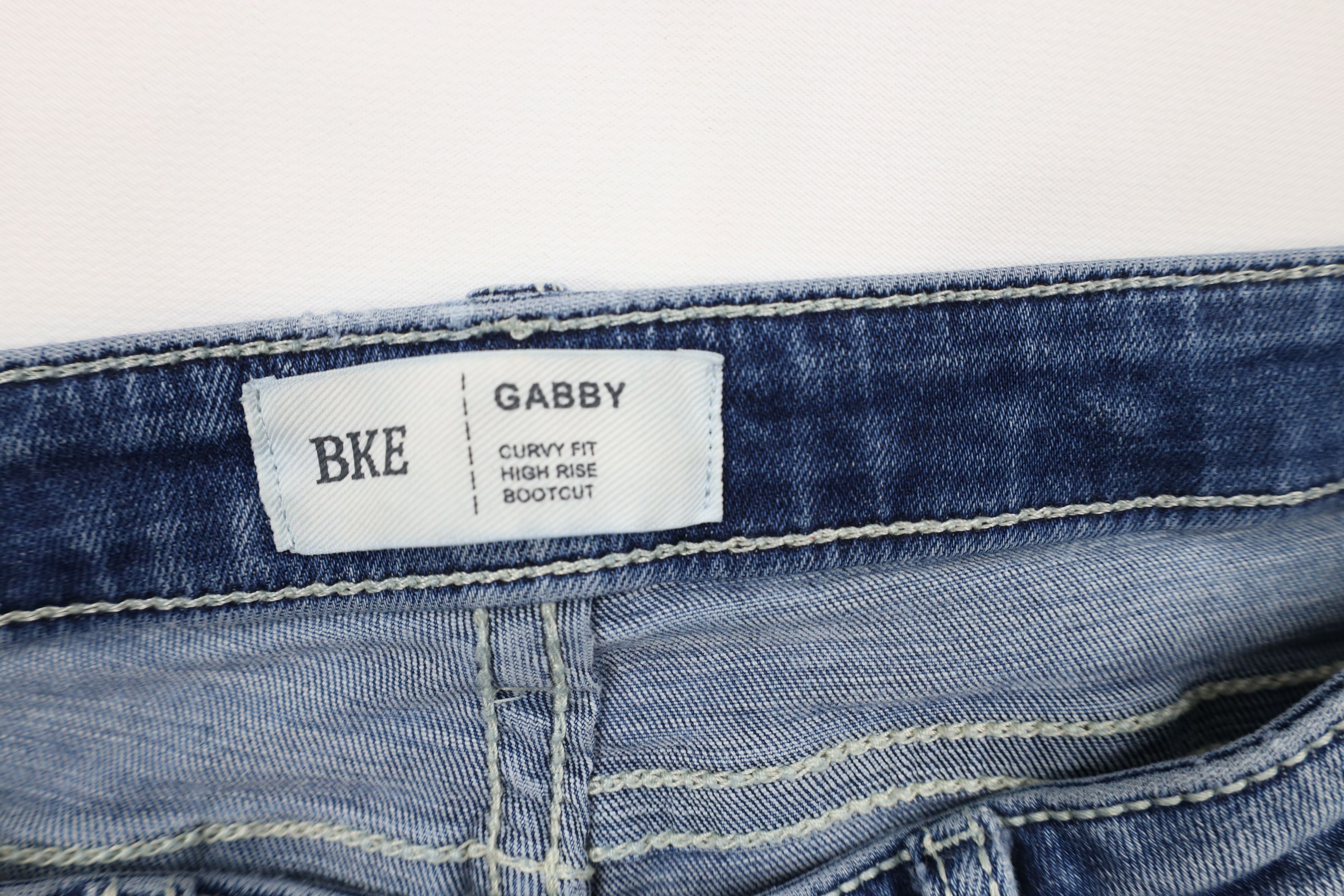 Vintage Buckle BKE Fit High Rise Bootcut Stretch Denim Jeans Blue Size 25" / US 0 / IT 36 - 6 Thumbnail