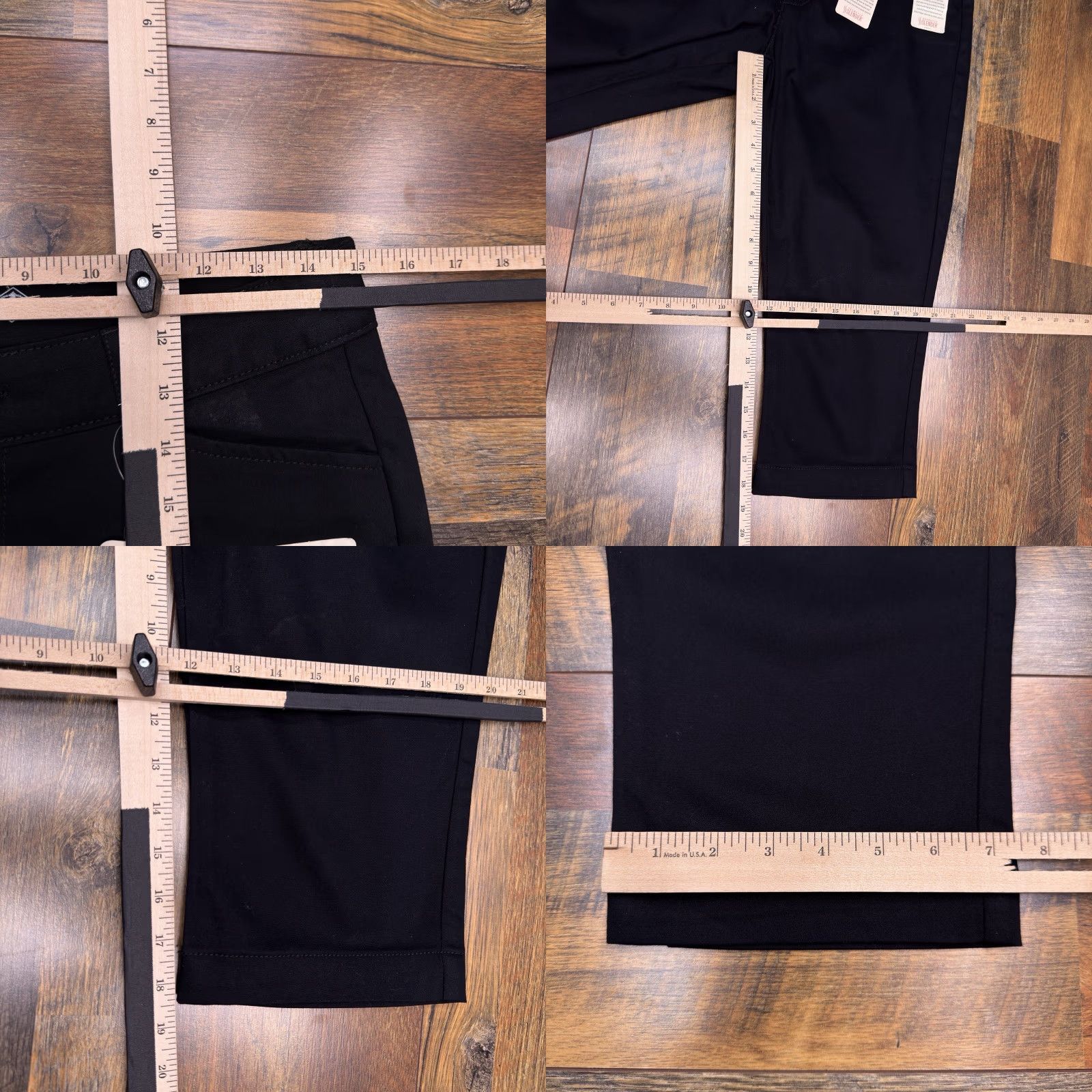 Vintage **St. John's Bay Women's Black Capri Pants Mid Rise Stretch** User: St. John's Bay Women's Black Capri Pants Mid Rise Stretch Size ONE SIZE - 8 Thumbnail