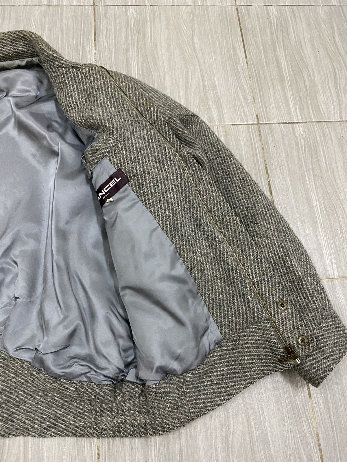 Lancel Vintage Lancel Wool Jacket Issey Miyake Style Size US L / EU 52-54 / 3 - 13 Thumbnail