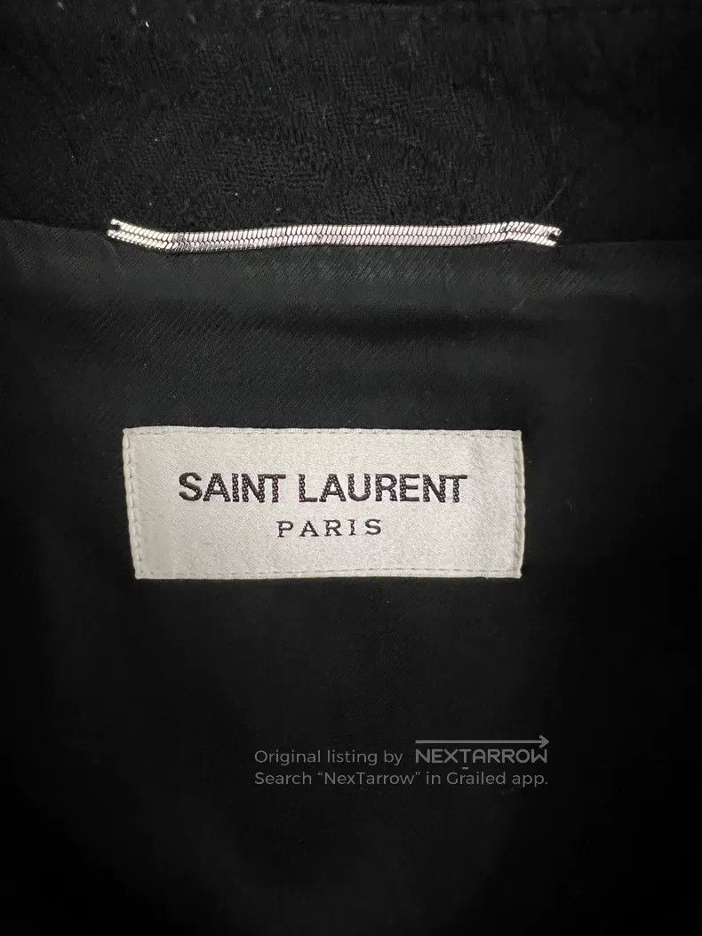 Saint Laurent Paris Saint Laurent Paris Dark Pattern Embroidered Beaded Wool J Size US M / EU 48-50 / 2 - 3 Thumbnail