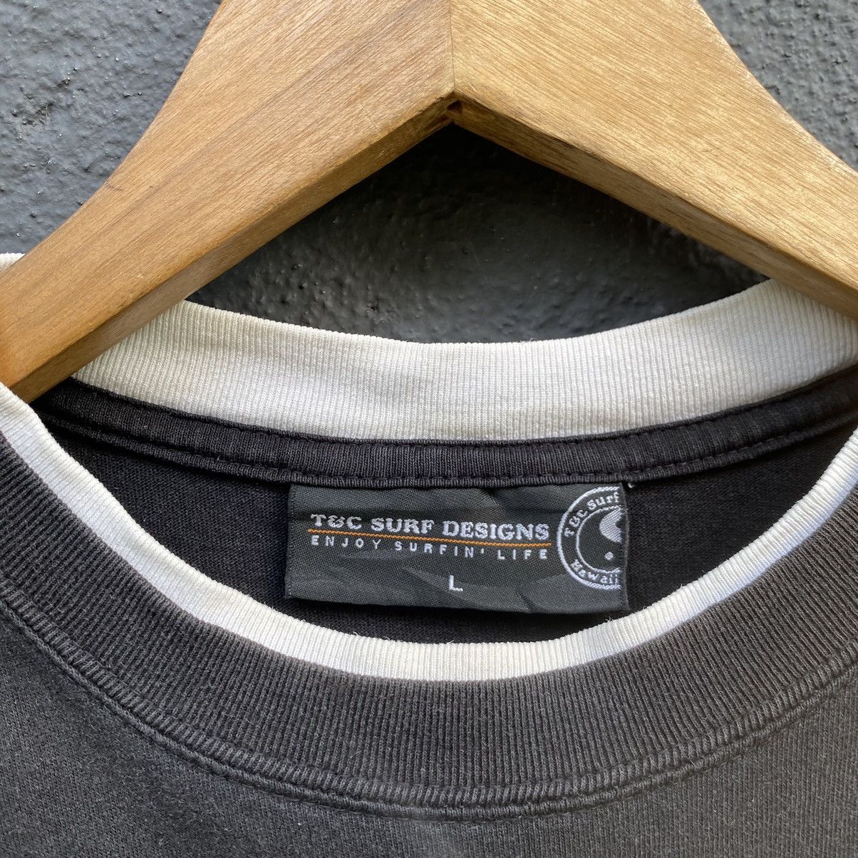 Vintage Thrashed Faded Vintage 90s T&C Surf Designs ERD GRUNGE TEE Size US L / EU 52-54 / 3 - 7 Thumbnail