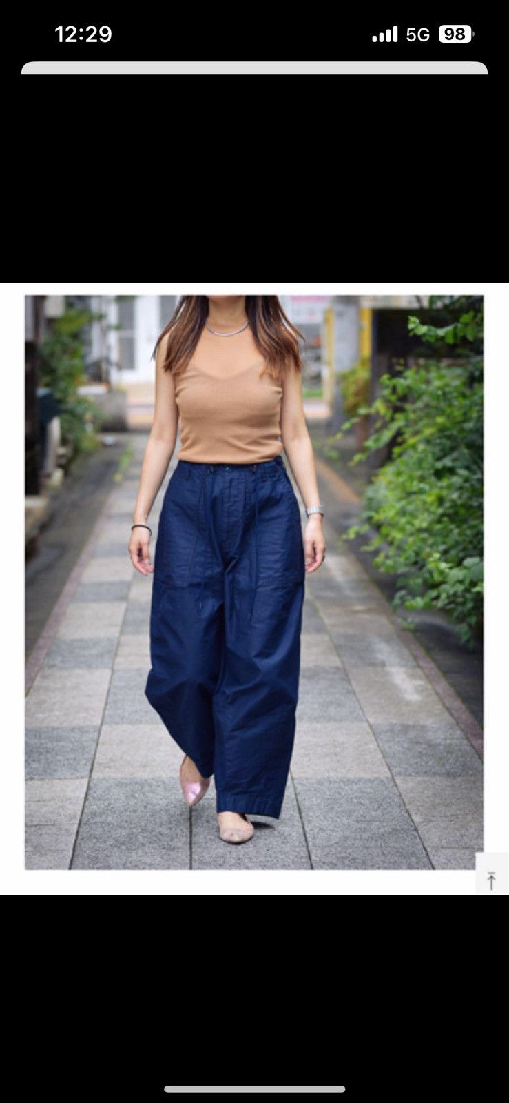 Needles Navy Needles HD pants S Size US 31 - 1 Thumbnail