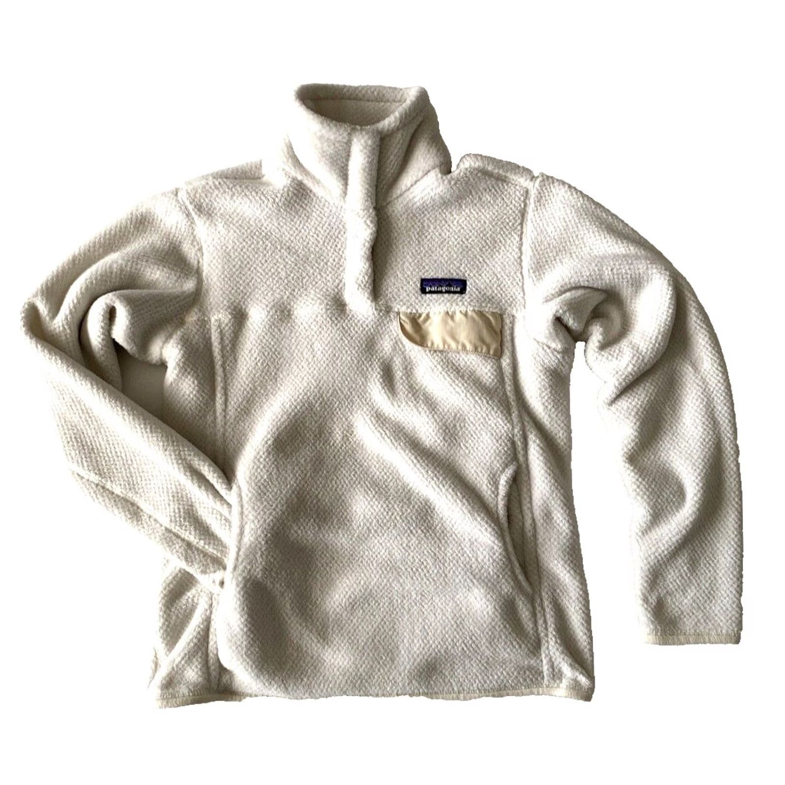 Patagonia Patagonia Women’s Re-Tool Snap-T Pullover Shirt XS-XL Linen White Pullover Mock Neck Fleece 25442 25442FA17 Size M Size M / US 6-8 / IT 42-44 - 4 Thumbnail