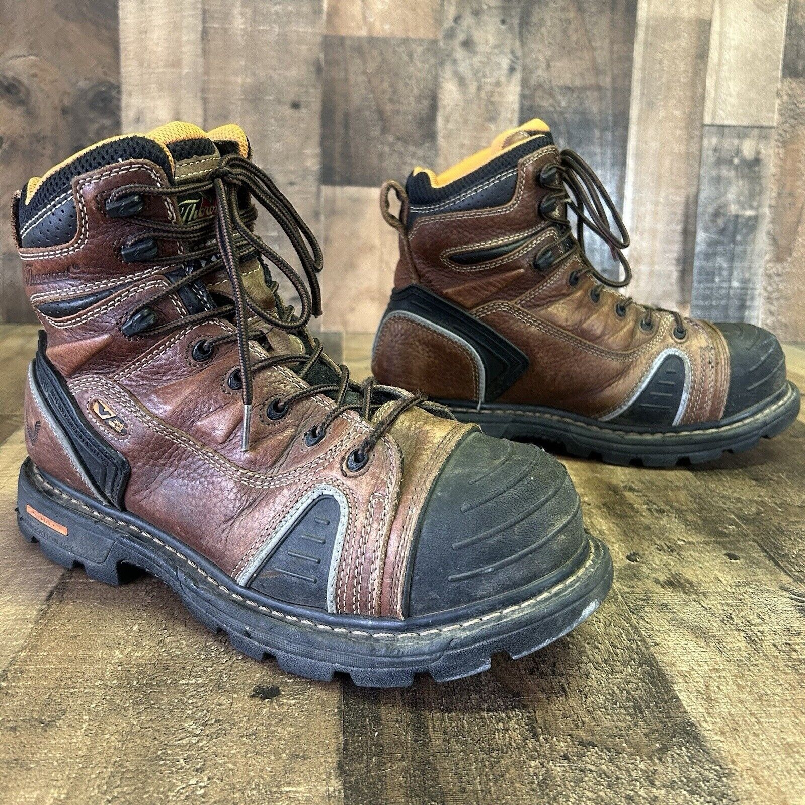 Thorogood Thorogood 804-4445 Composite EH Safety Toe Boots Mens 10 W Size US 10 / EU 43 - 5 Thumbnail