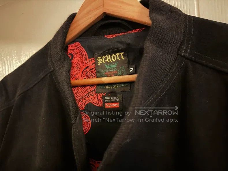Schott Schott Suede A1 jacket Size US XL / EU 56 / 4 - 1 Thumbnail