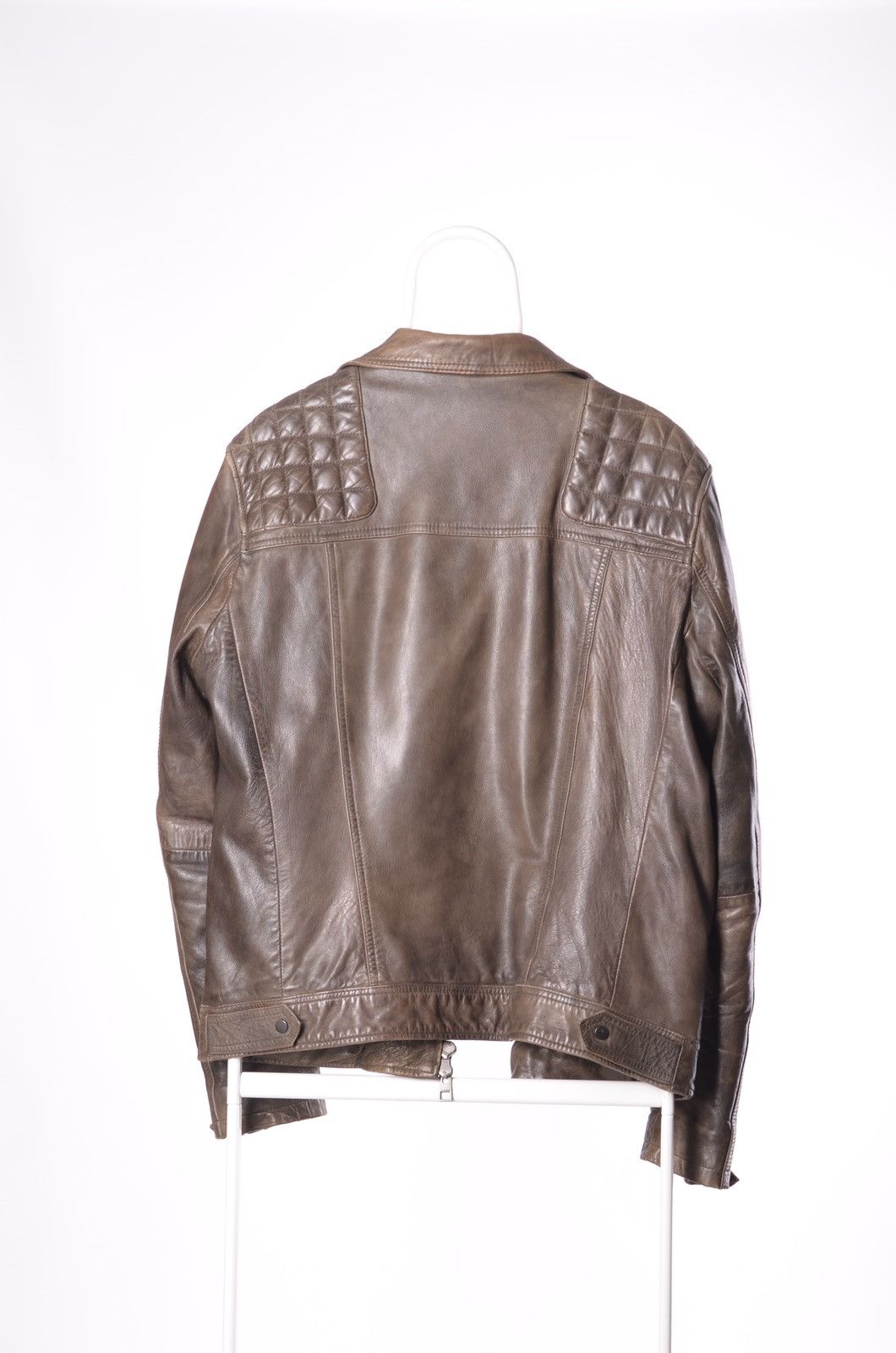 Allsaints Allsaints Conroy Leather jacket sz L Size US L / EU 52-54 / 3 - 6 Thumbnail
