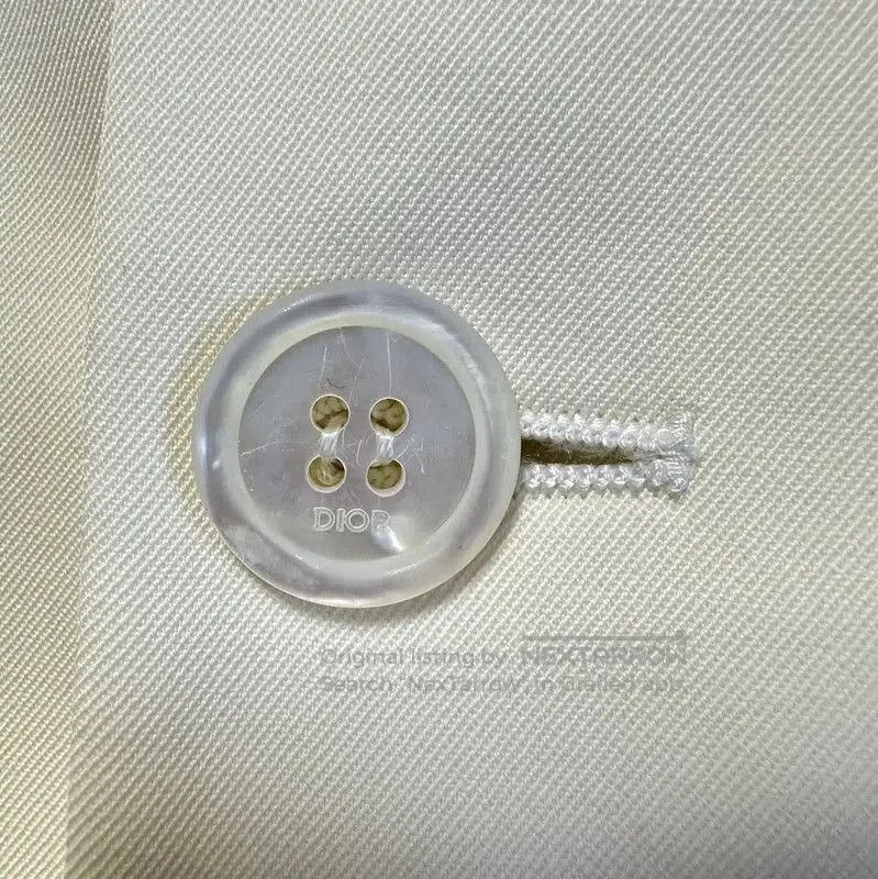 Dior Dior Wool Long Sleeve Coat in Off-White . Size US M / EU 48-50 / 2 - 3 Thumbnail