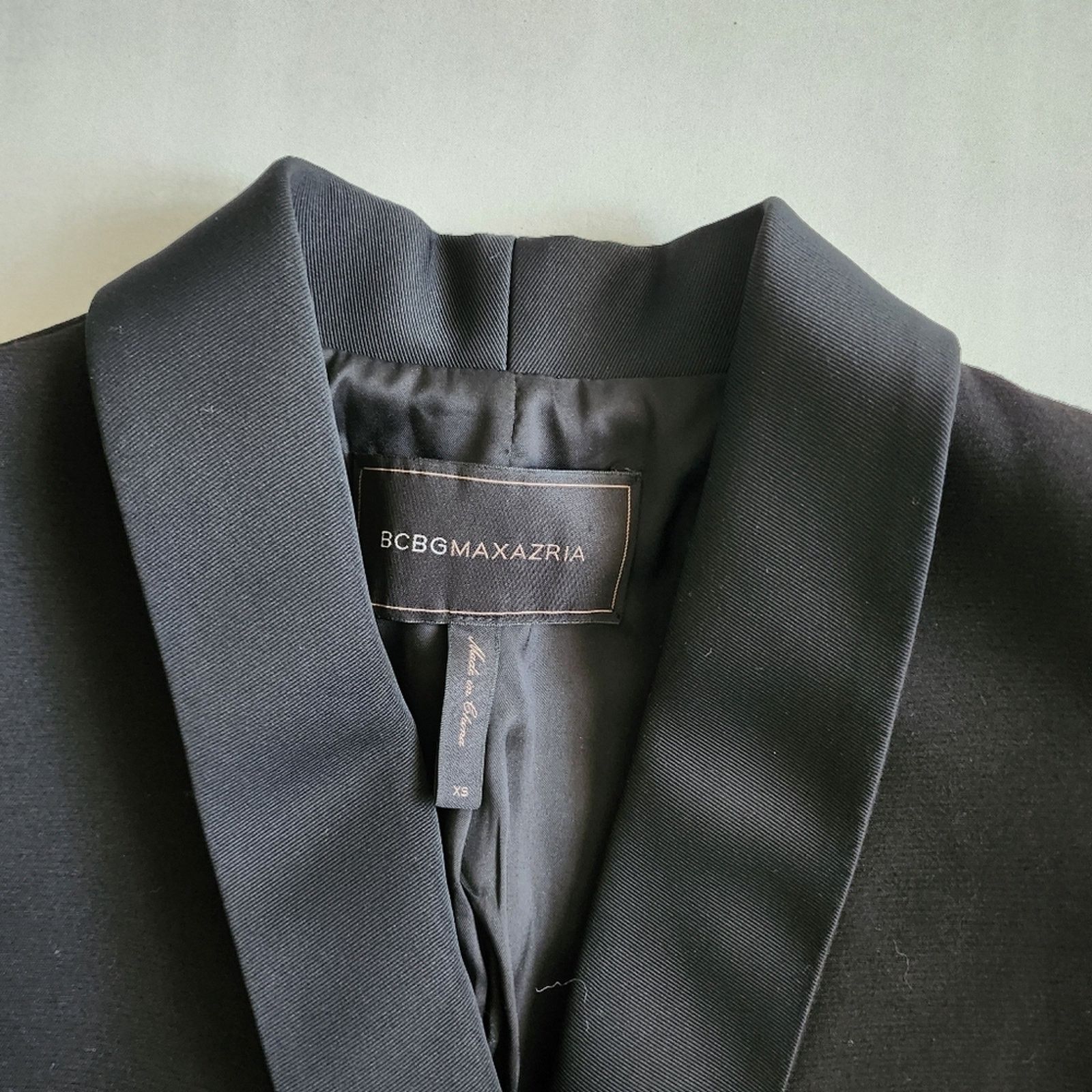 Bcbgmaxazria BCBG MaxAzira fitted black blazer Size XS / US 0-2 / IT 36-38 - 11 Thumbnail
