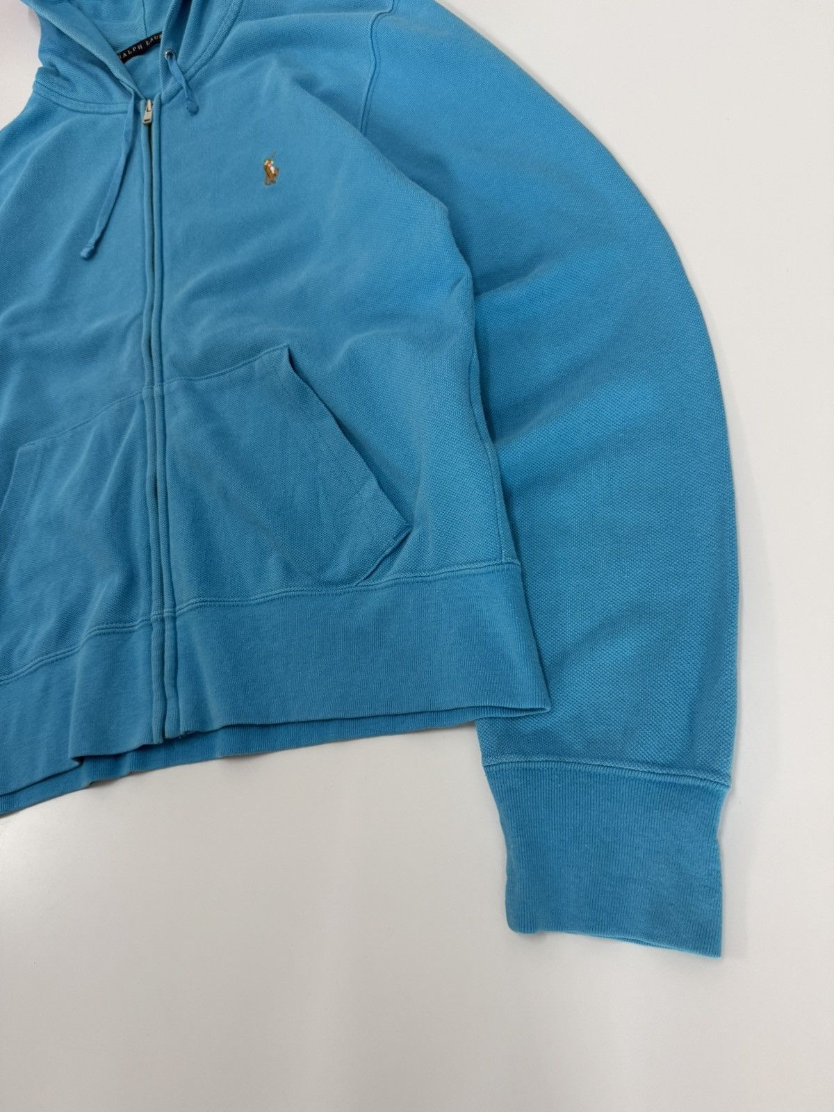 Ralph Lauren ⚡️ RALPH LAUREN COLORWAY SMALL PONY LIGHT Sweat zipper Hoodie Size M / US 6-8 / IT 42-44 - 2 Thumbnail