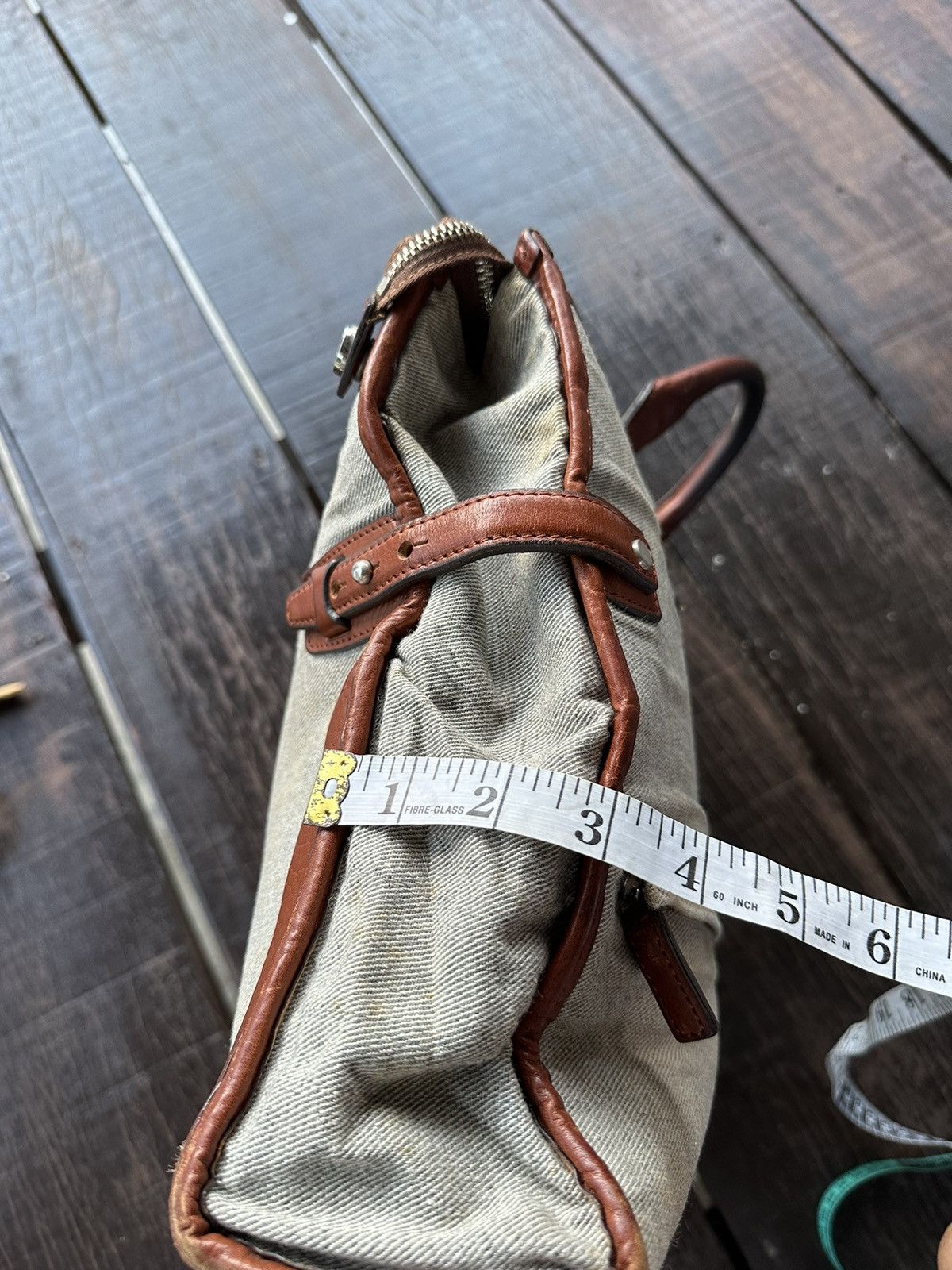 Japanese Brand × MasterPiece × Vintage Vintage master piece japan leather mesengger bag Size ONE SIZE - 15 Thumbnail
