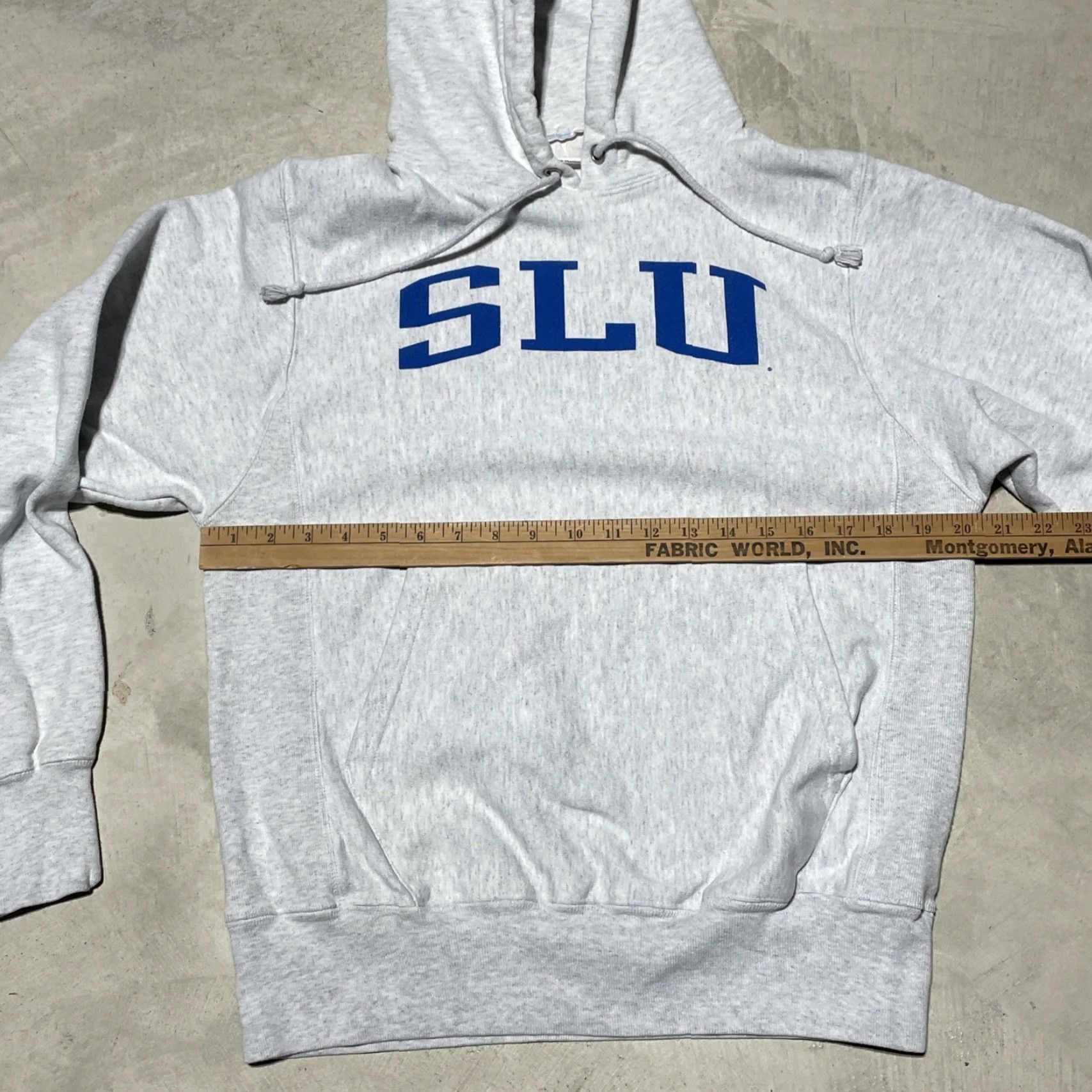 Champion VINTAGE Champion Reverse Weave Hoodie SLU Small St Louis University Basketball Crew Neck Men's 90s Retro College Gray Size US S / EU 44-46 / 1 - 4 Thumbnail