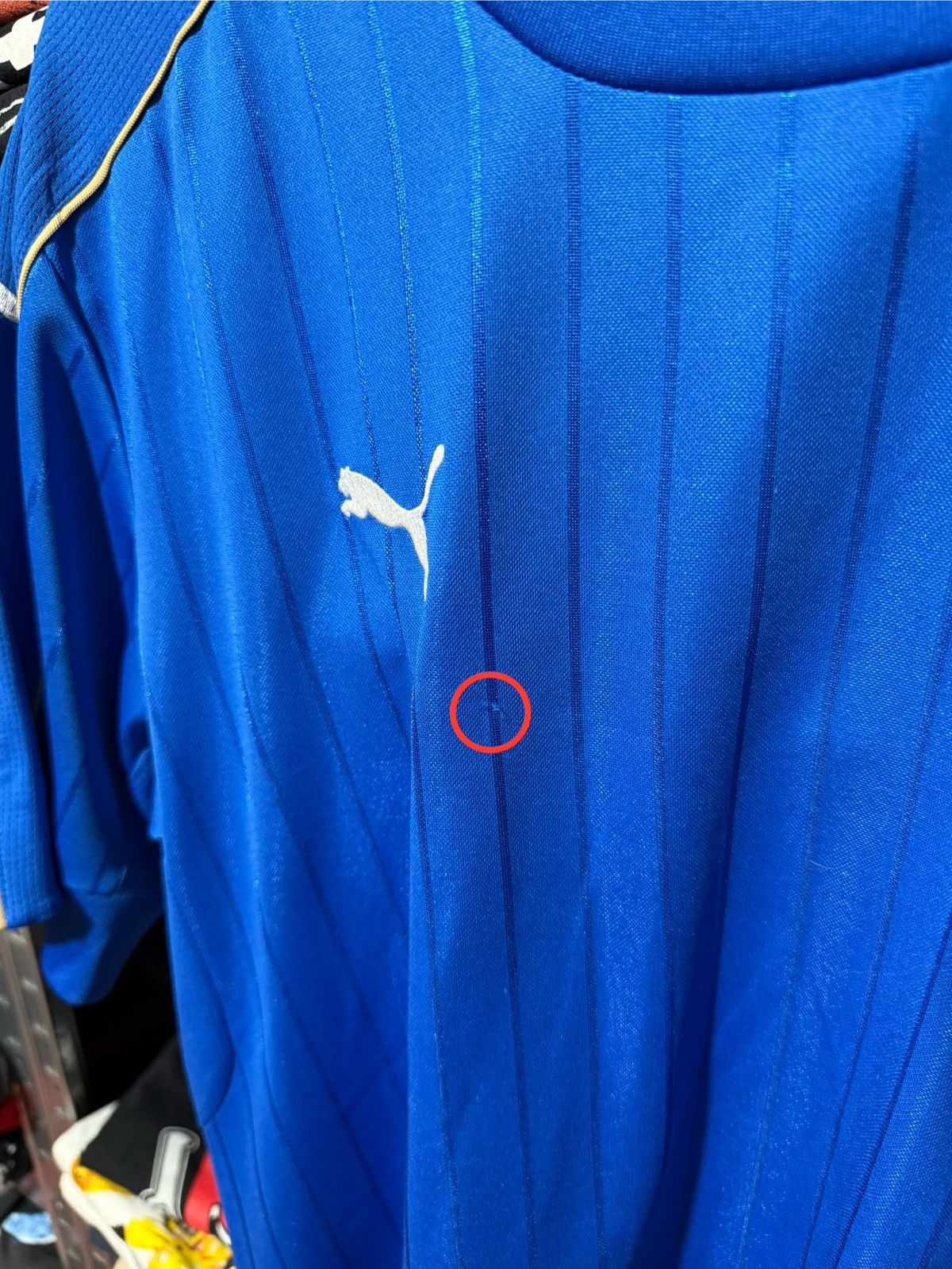 Puma Vintage Puma Italy 2016 Home Football Soccer Jersey Size US XL / EU 56 / 4 - 12 Thumbnail