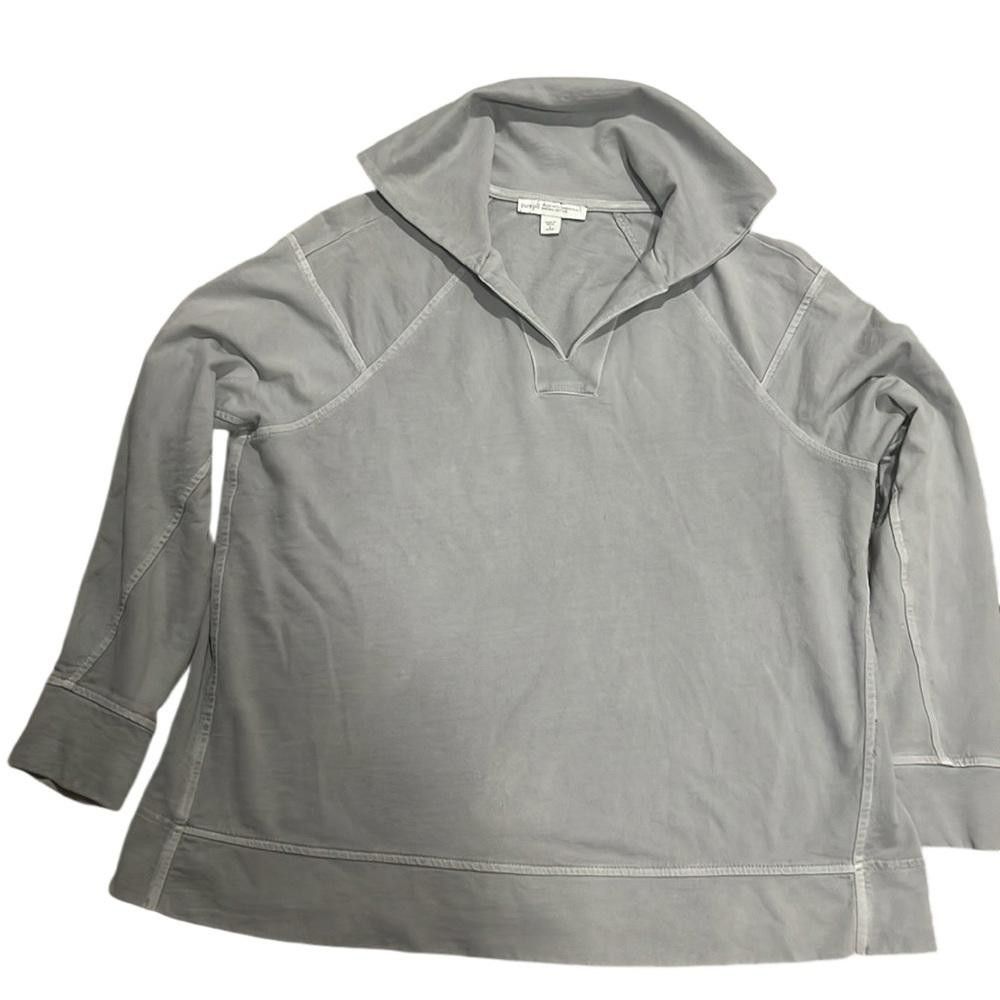 Designer Slate Grey Purejill/J Jill S Petite Size S / US 4 / IT 40 - 2 Thumbnail