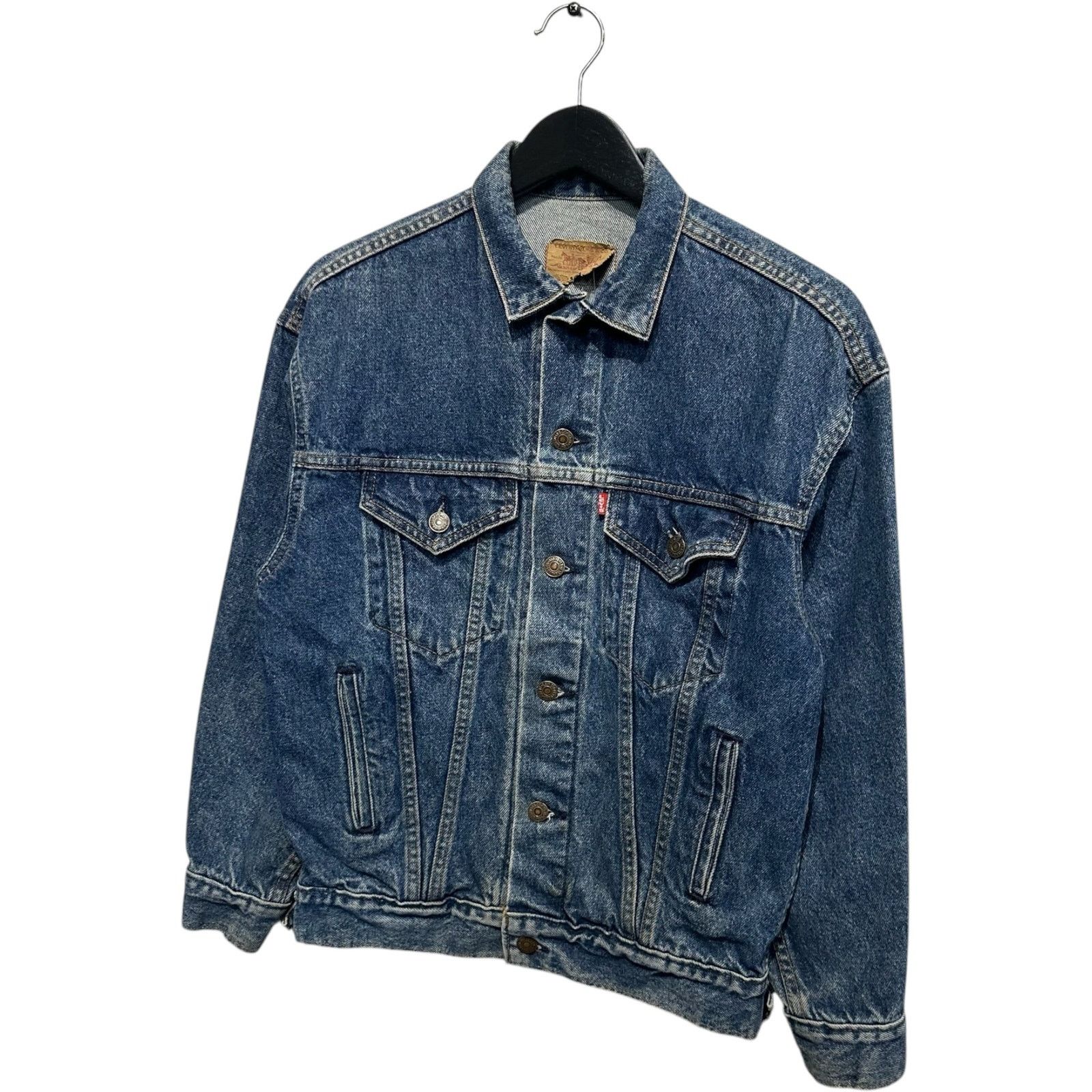 Levi's Vintage Levi's Strauss Dark Wash Denim Trucker Jacket M Size US M / EU 48-50 / 2 - 5 Thumbnail