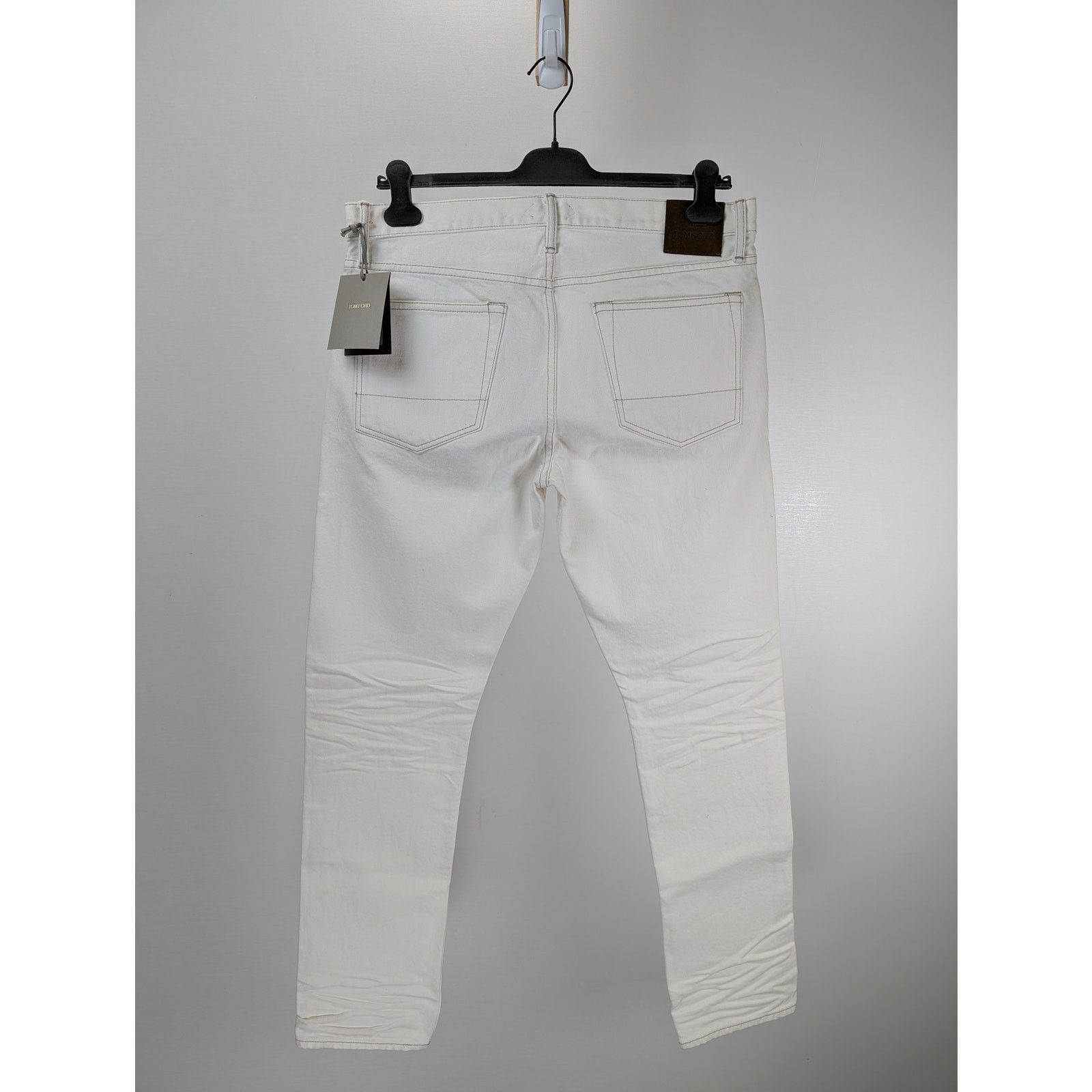 Tom Ford o1rshd1 Denim Slim Jean in White Size US 36 / EU 52 - 10 Thumbnail