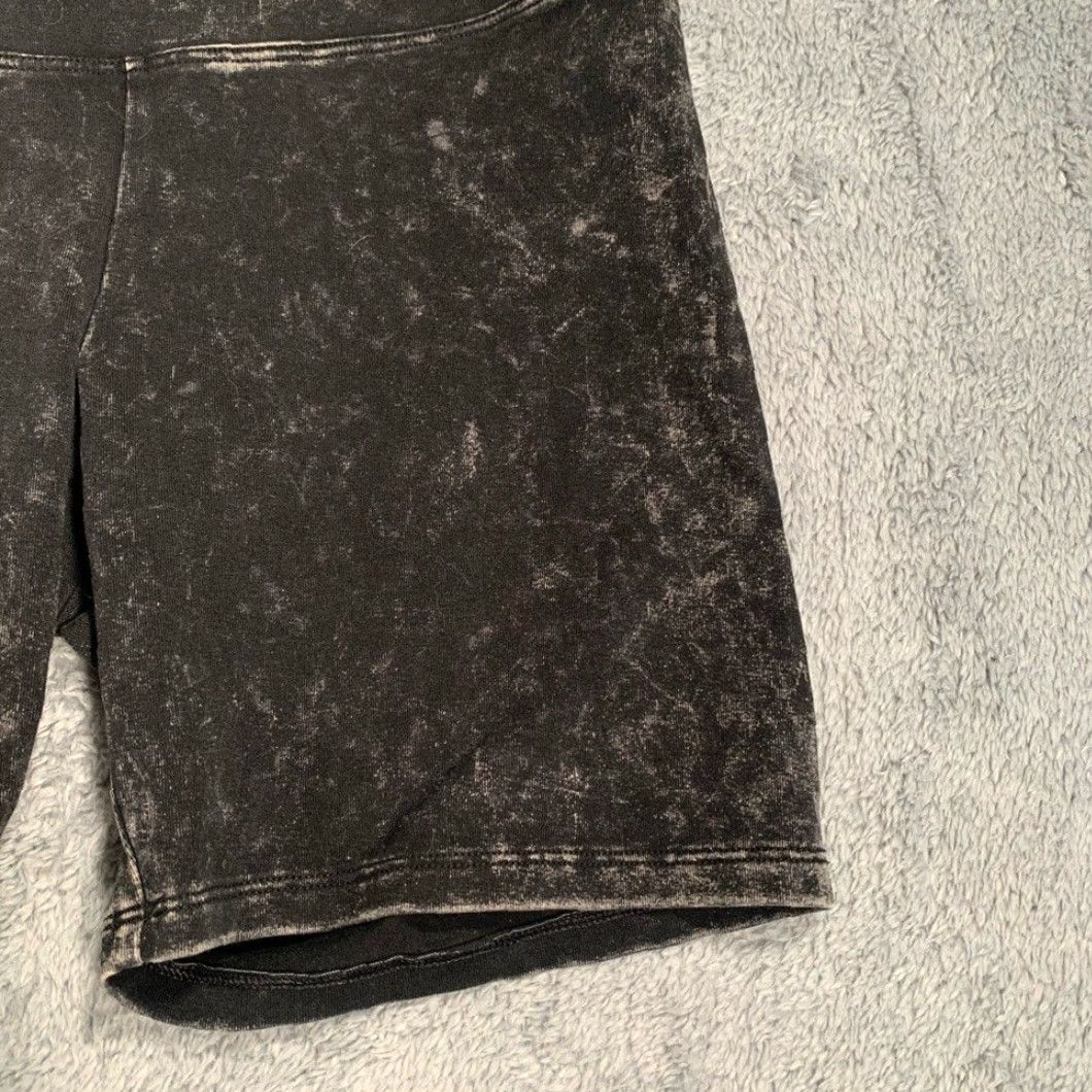 Vintage PINK Victoria's Secret Black Acid Wash Bike Shorts Women S Regular Bike Shorts Womens Size 28" / US 6 / IT 42 - 3 Thumbnail