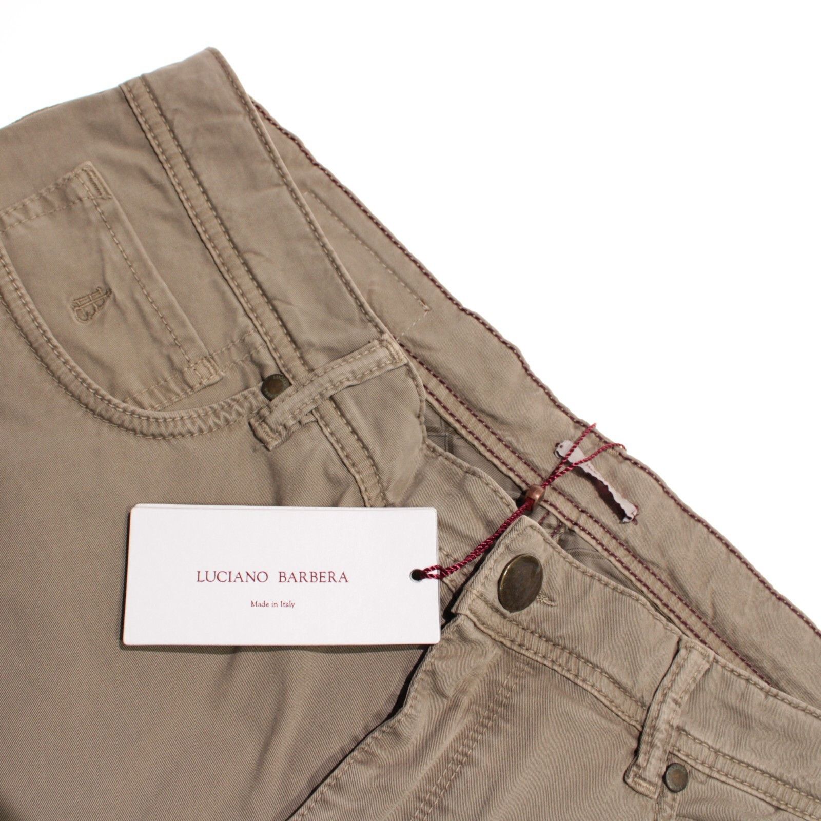 Luciano Barbera Luciano Barbera New with tags Chino Size 38 US In Beige Size US 38 / EU 54 - 1 Thumbnail