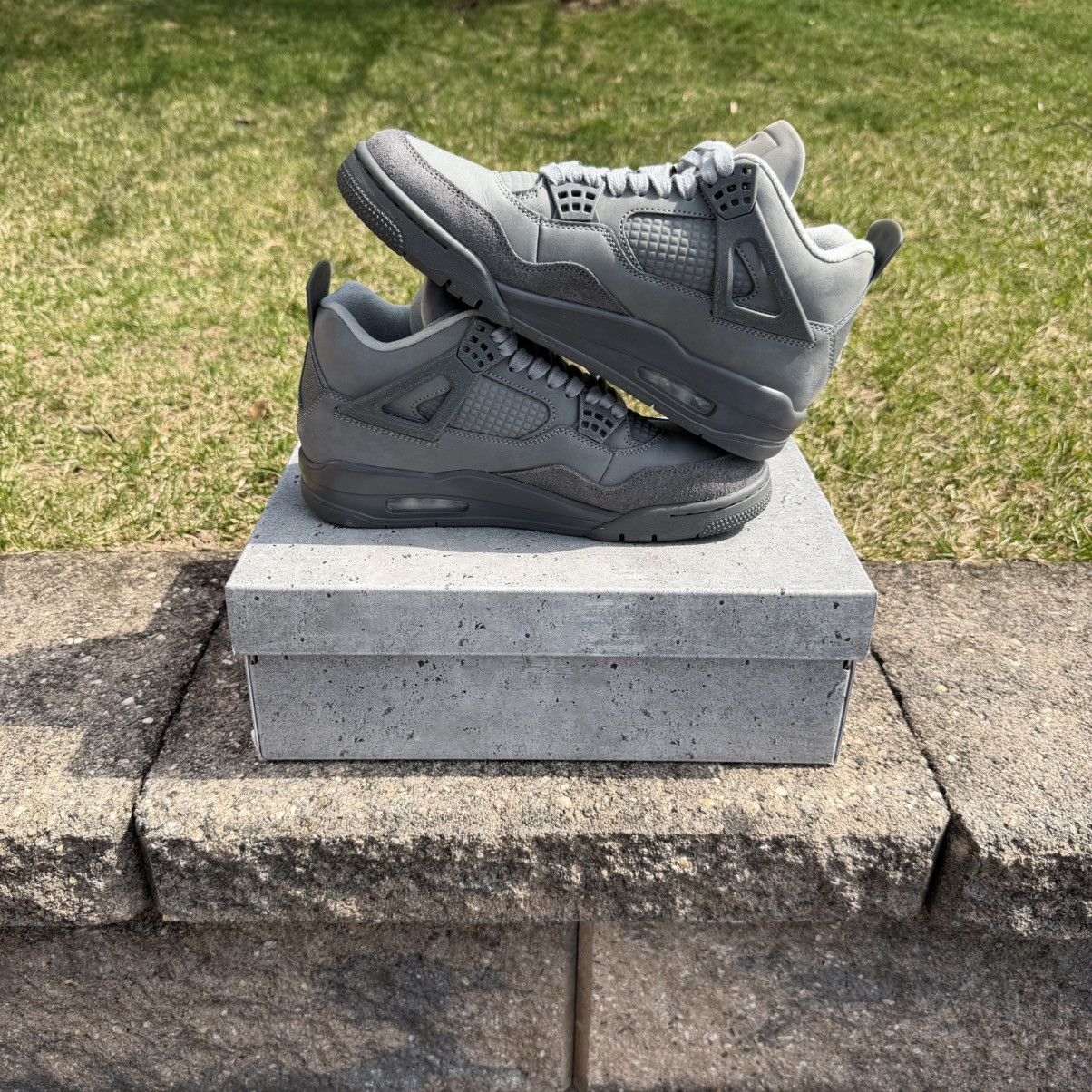 Jordan Brand Nike Air Jordan 4 Paris Olympics ‘Wet Cement’ Size 8 Mens Size US 8 / EU 41 - 3 Thumbnail