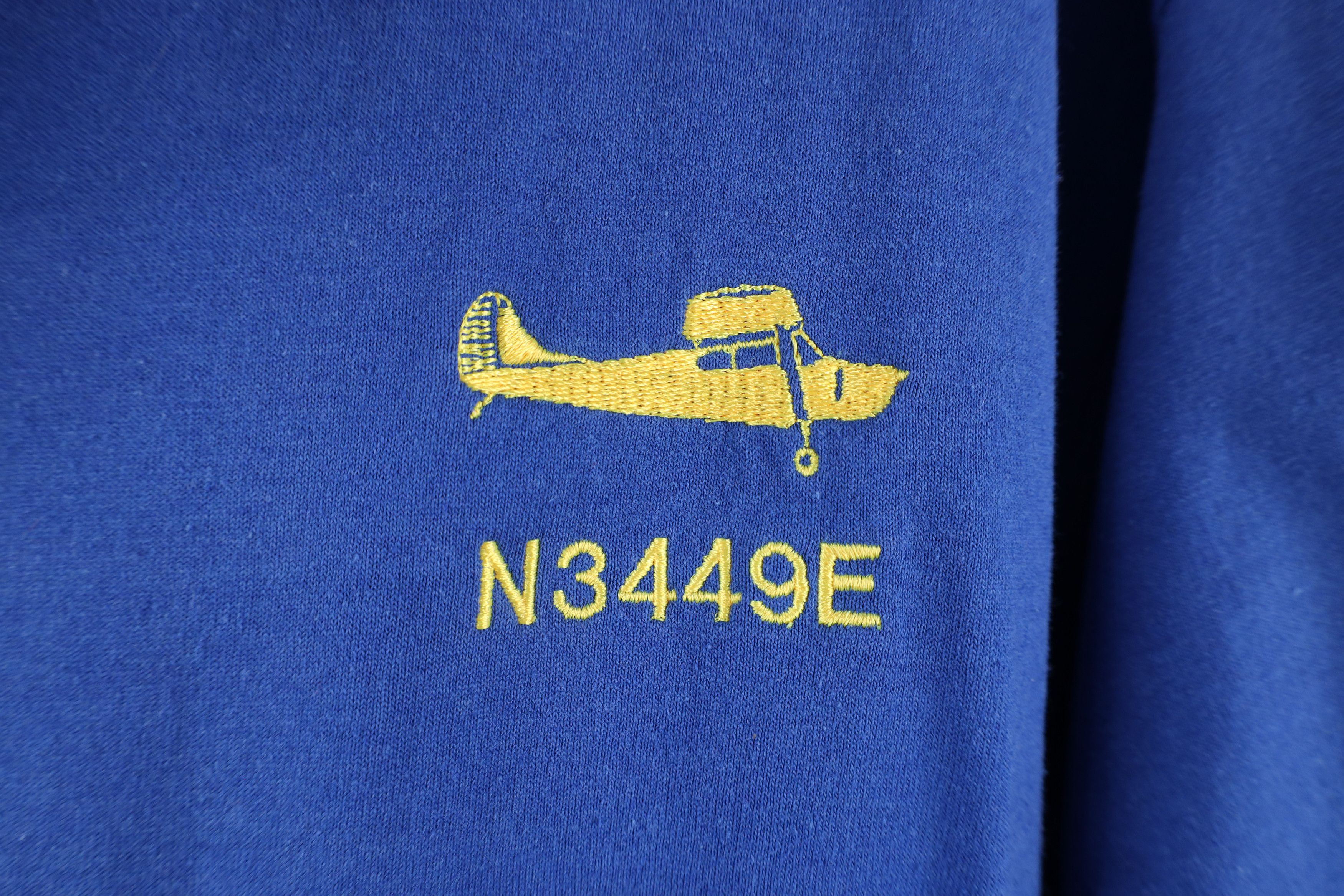 Vintage Vintage 90s Aeronca Airplane Collared Golf Polo Shirt USA Size US XL / EU 56 / 4 - 4 Thumbnail