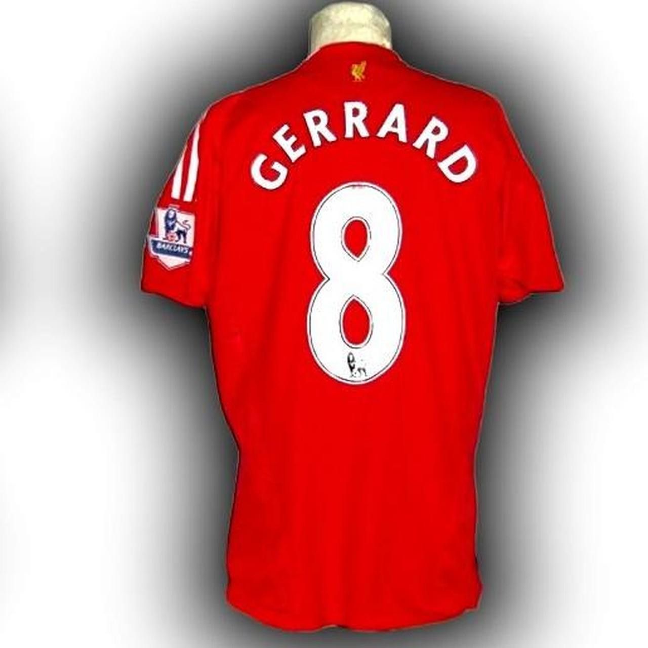 Adidas Fc Liverpool England 2008 2009 2010 Home Shirt Jersey Size US M / EU 48-50 / 2 - 2 Thumbnail