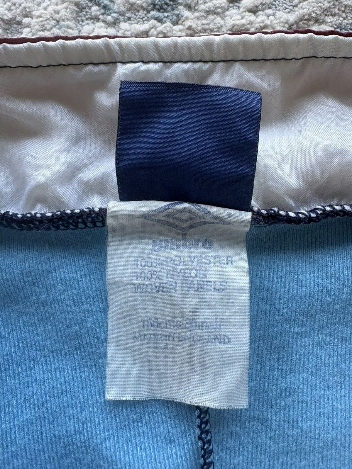 Umbro Aston Villa Football Tracksuit 1990 92 Premier League Size US XXS / EU 40 - 9 Thumbnail