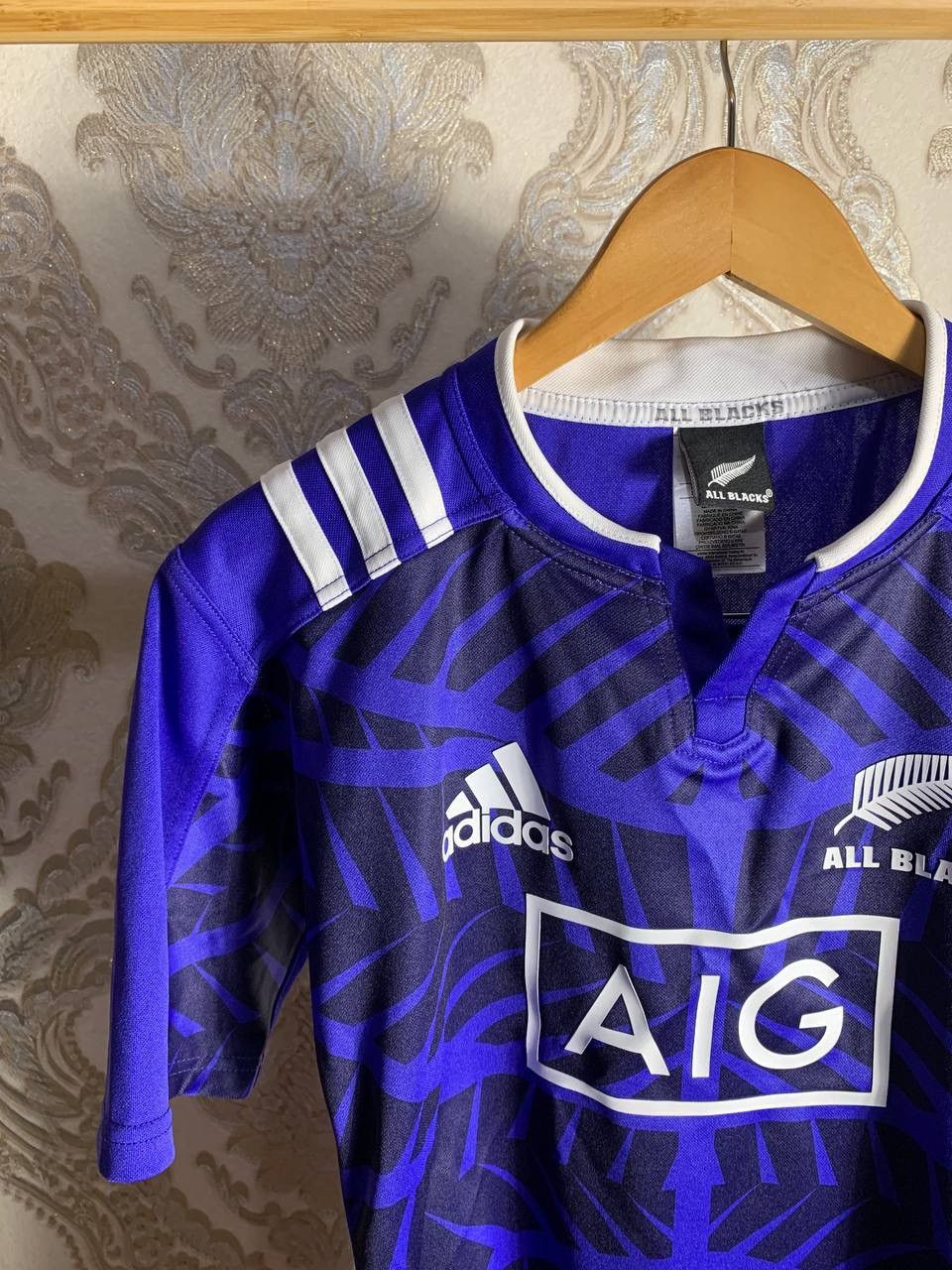 Adidas VINTAGE ADIDAS ALL BLACKS NEW ZEALAND RUGBY JERSEY Y2K 90s Size US S / EU 44-46 / 1 - 2 Thumbnail