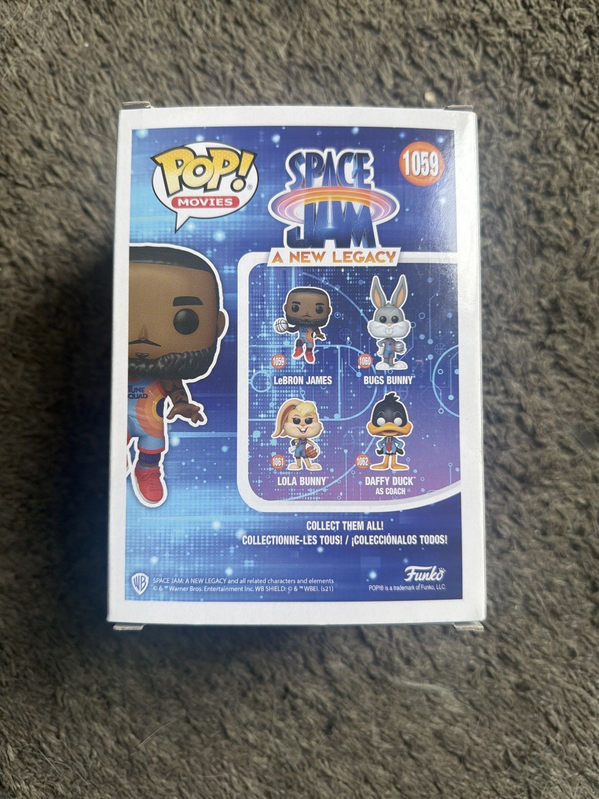 Warner Bros Funko Pop! LeBron James Vinyl Figure Size ONE SIZE - 2 Thumbnail
