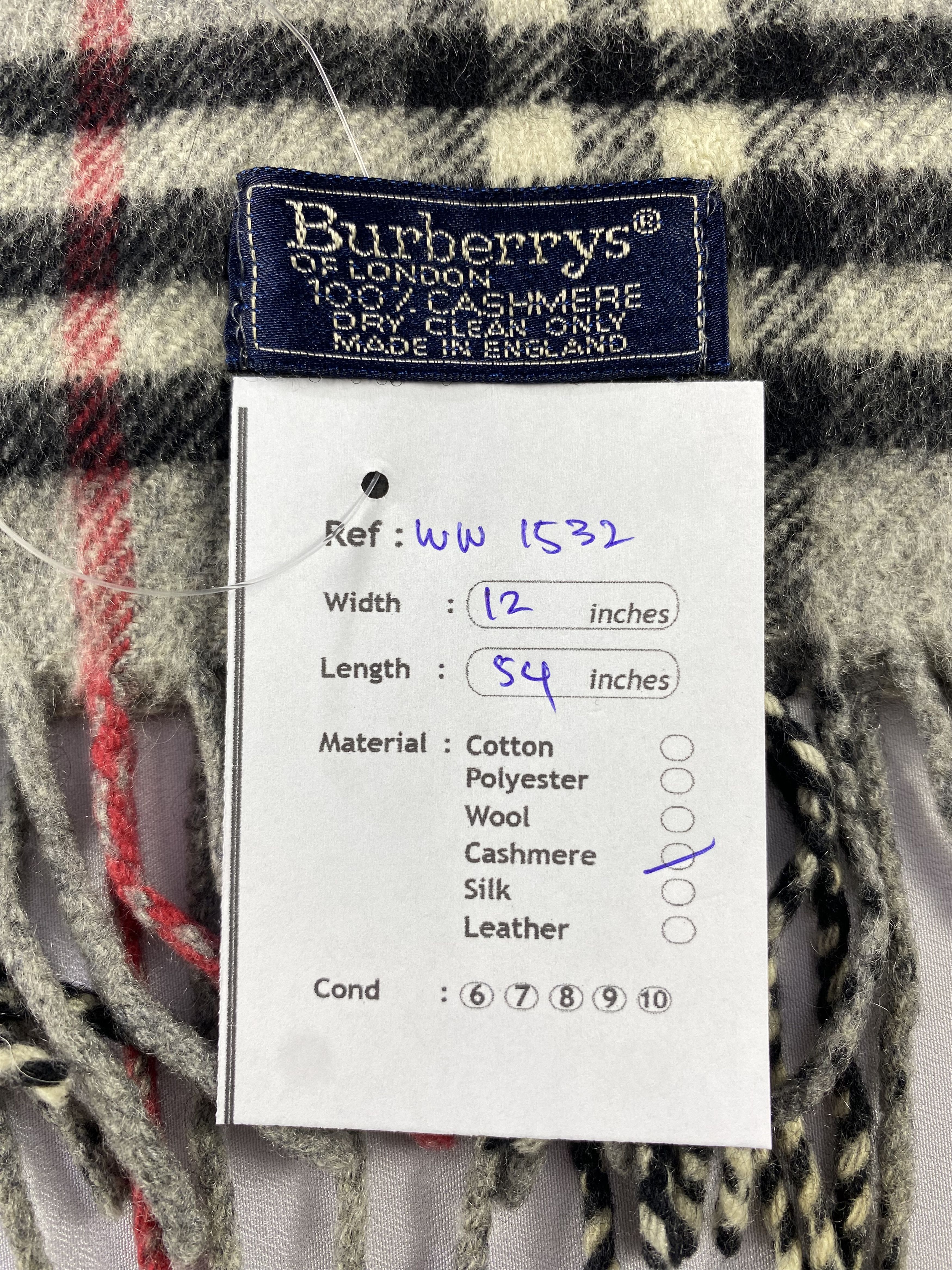 Burberry × Vintage Burberry Scarf / Muffler / Neckwear Size ONE SIZE - 5 Thumbnail