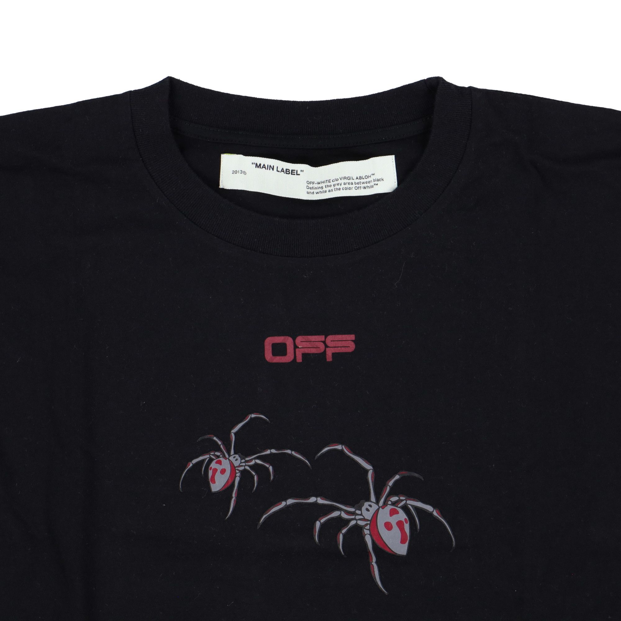 Off-White Black Arachno Spider Arrows Double Layer LS T-Shirt Size US M / EU 48-50 / 2 - 6 Thumbnail