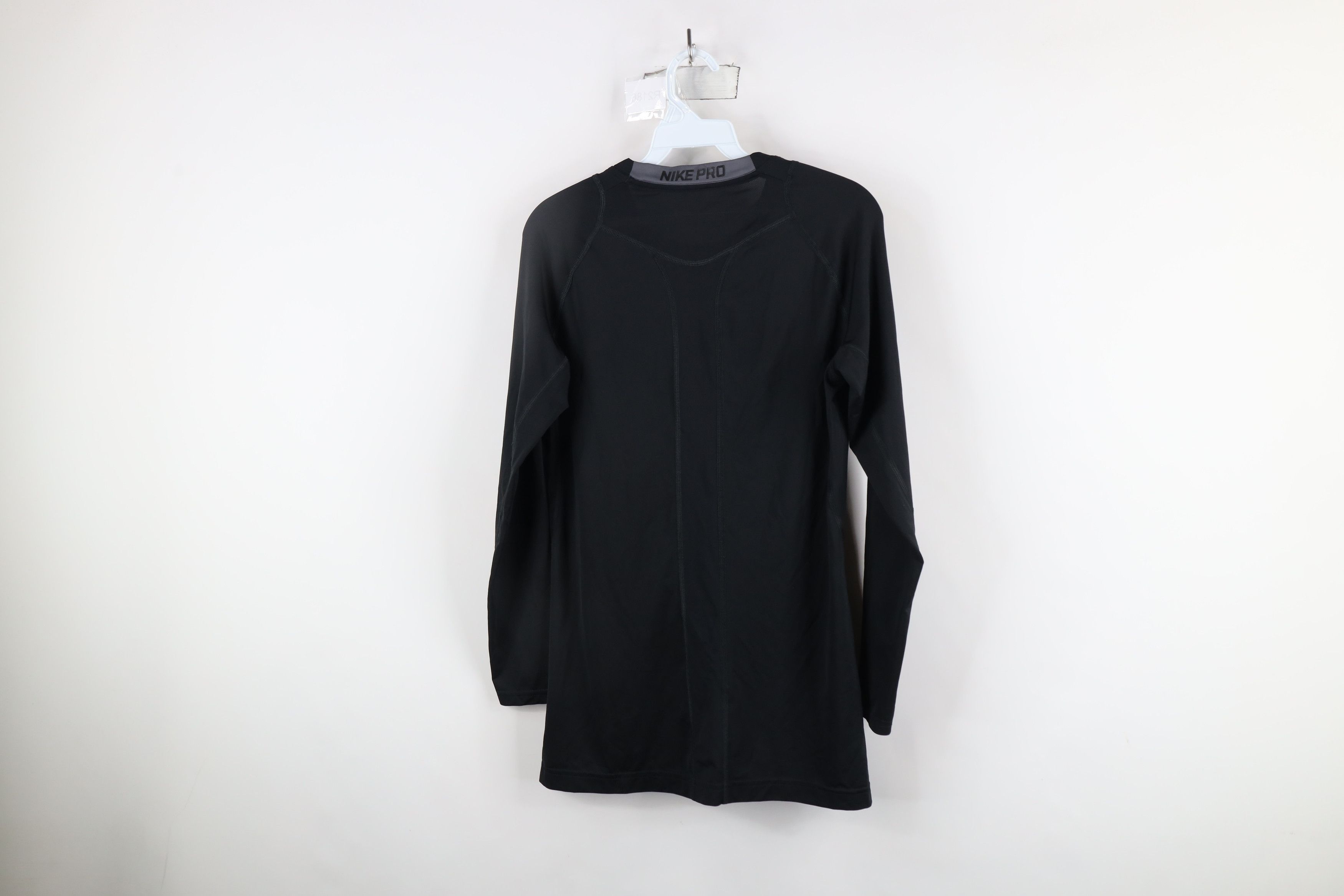 Nike × Vintage Nike Pro Vented Training Gym Long Sleeve T-Shirt Black Size US L / EU 52-54 / 3 - 11 Thumbnail