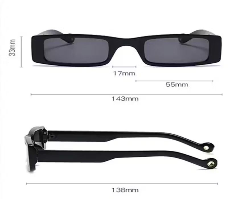 Electric Visual × Vintage Retro punk sunglasses Size ONE SIZE - 2 Thumbnail
