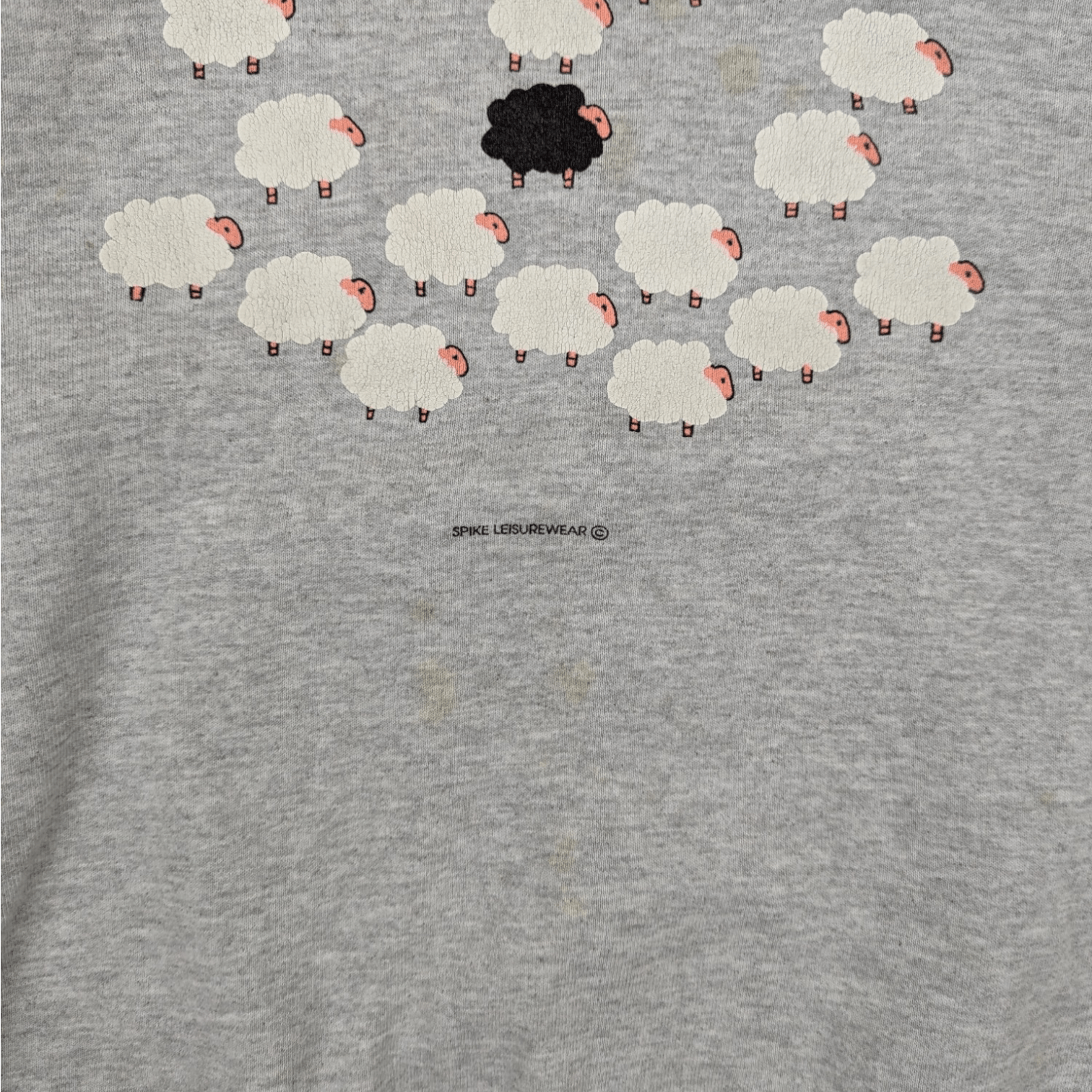 Vintage Vintage 90's SCREEN STARS Sheep Goat Animal Image Sweatshirt Size US M / EU 48-50 / 2 - 7 Thumbnail
